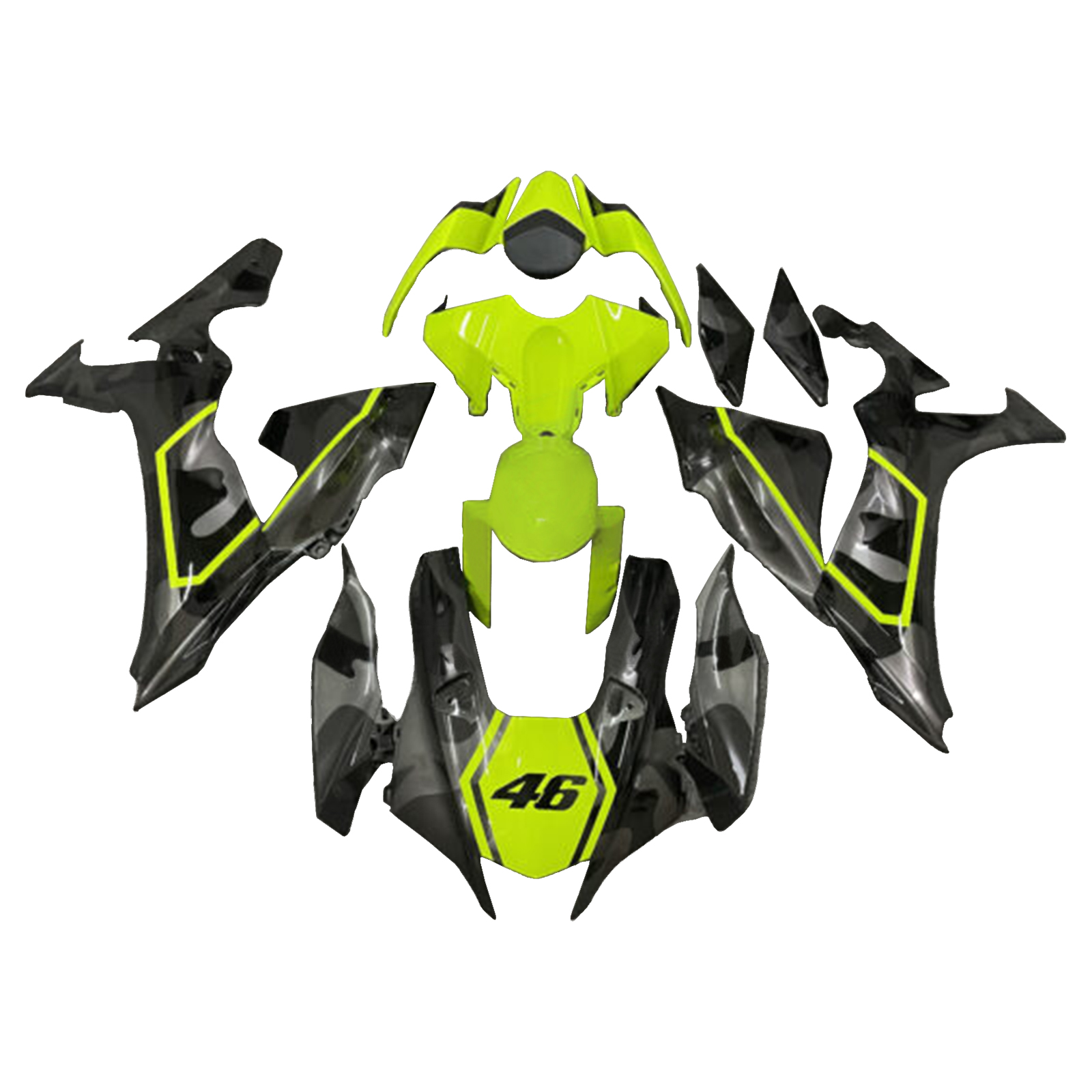 Yamaha YZF-R1 2020-2025 Fairing Kit Bodywork Plastic ABS Generic#180