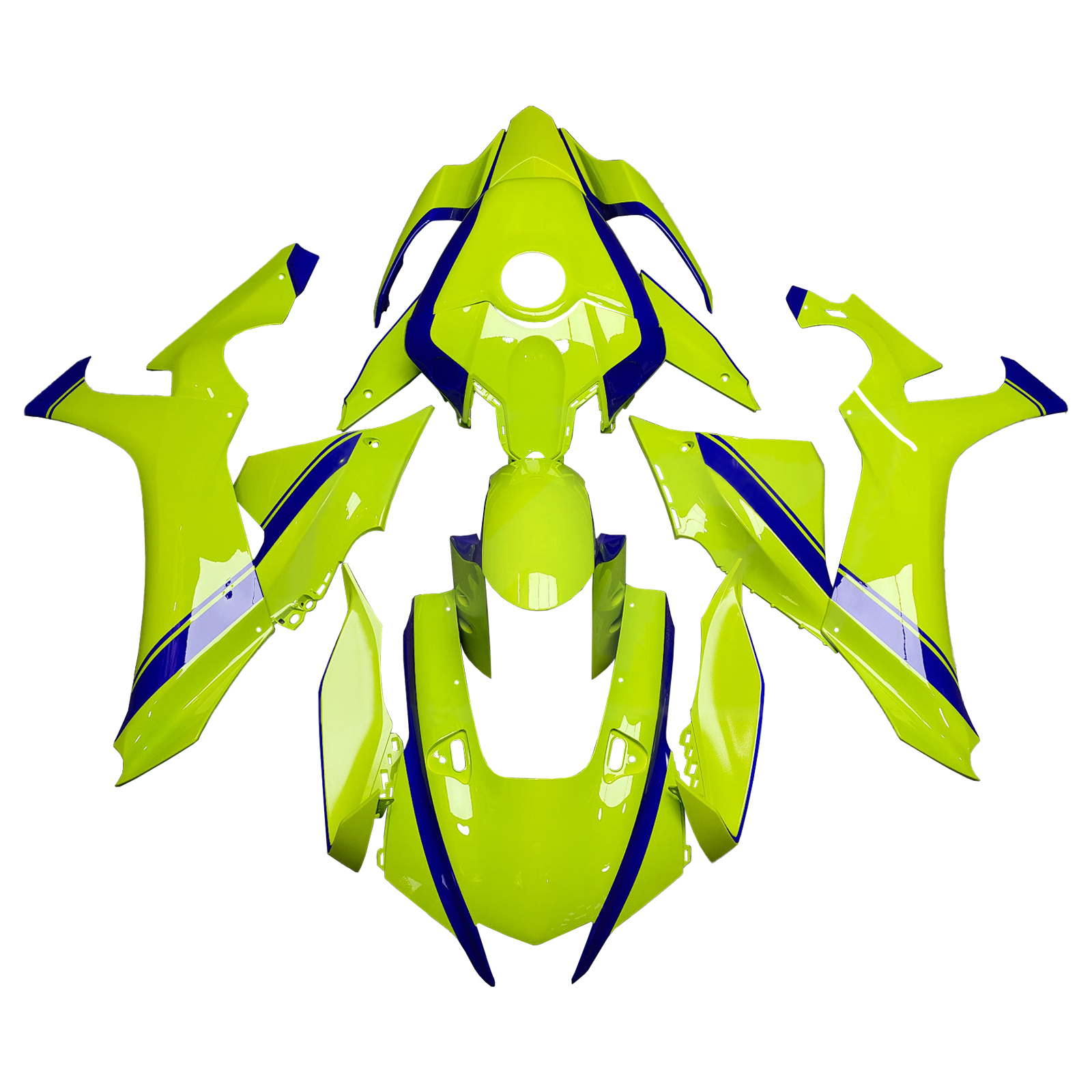 Yamaha YZF-R1 2020-2025 Fairing Kit Bodywork Plastic ABS Generic#205