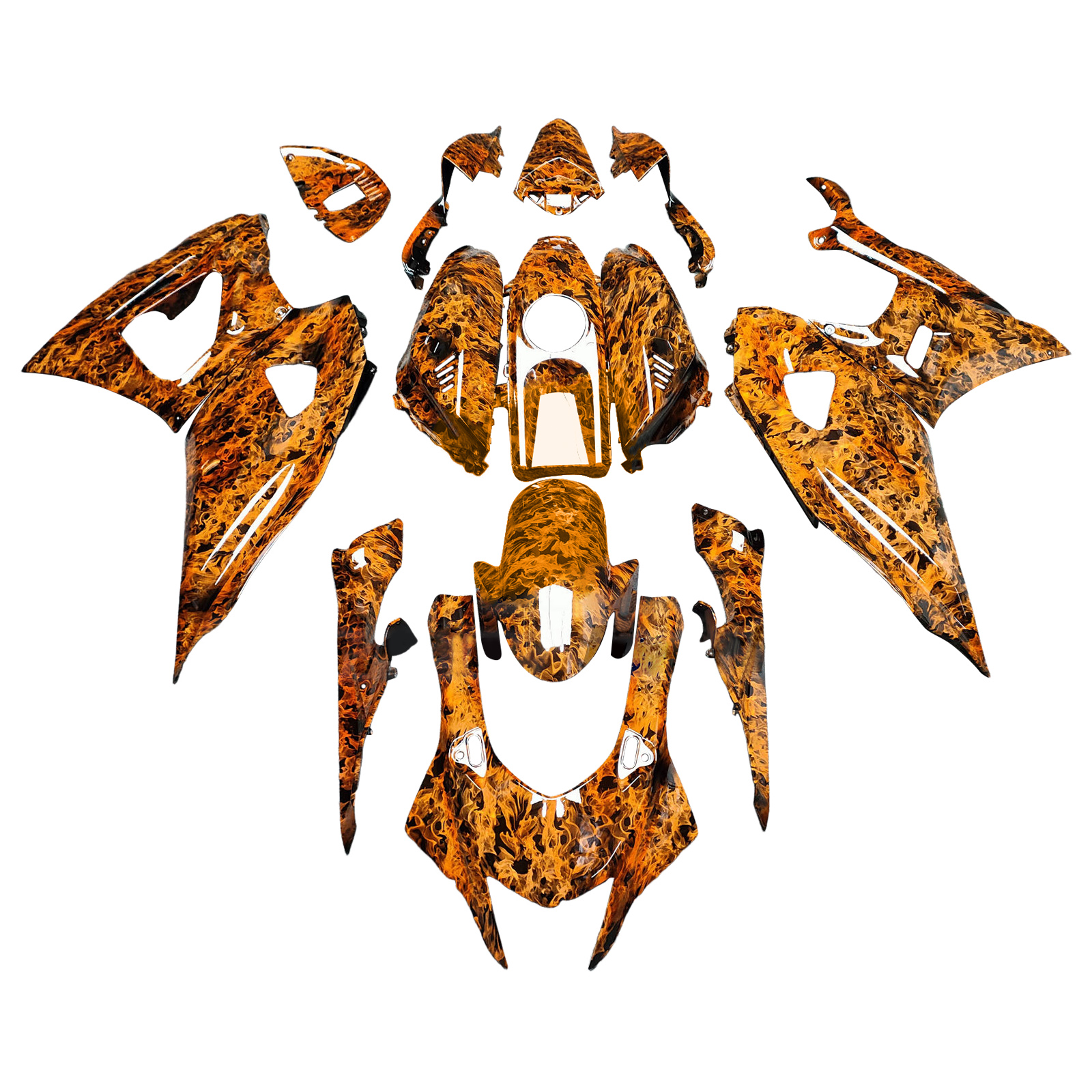 Yamaha YZF-R7 2021-2025 Fairing Kit Bodywork Plastic ABS Generic#166