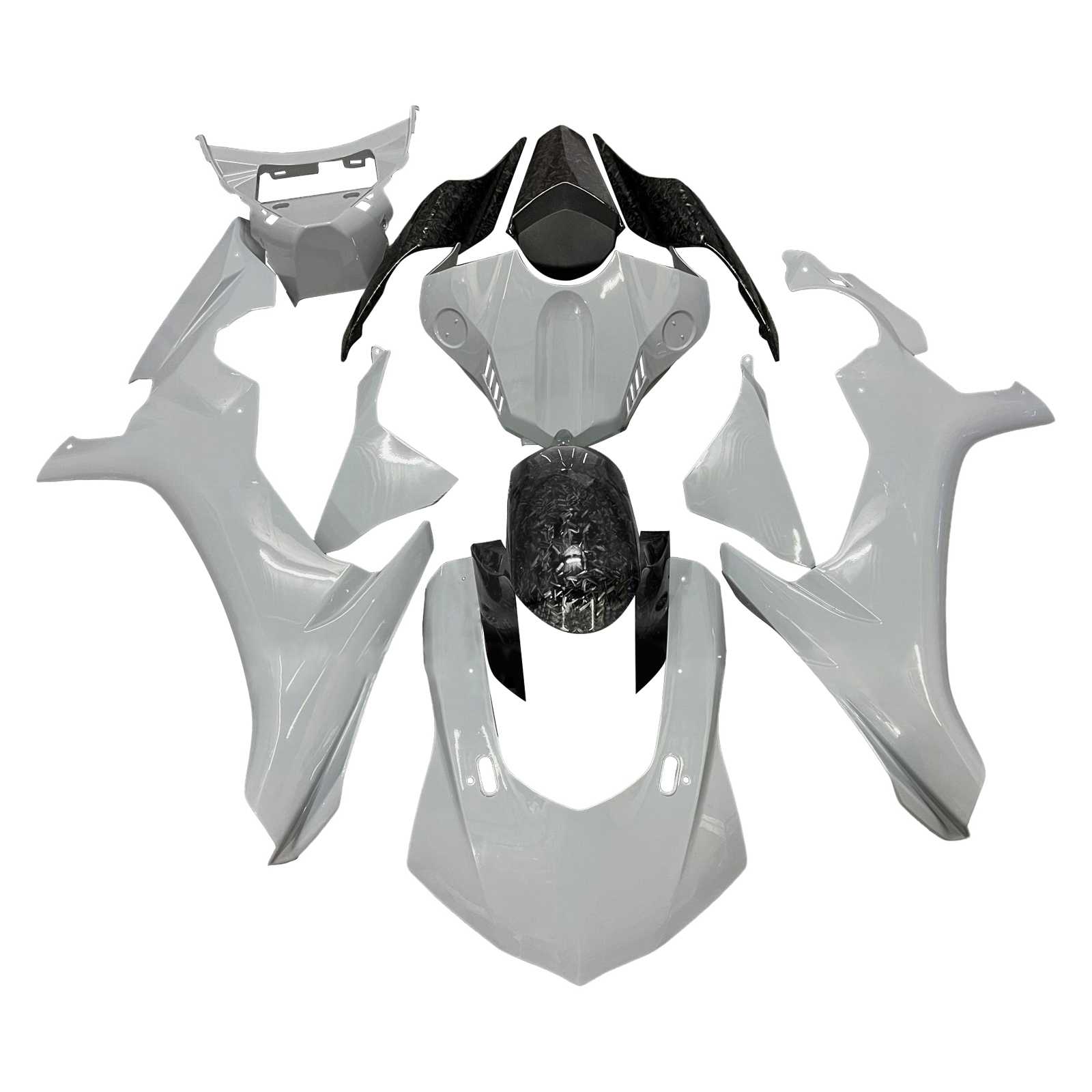 Yamaha YZFR1 YZF-R1 2015-2019 Fairing Kit Bodywork Plastic ABS Generic#183