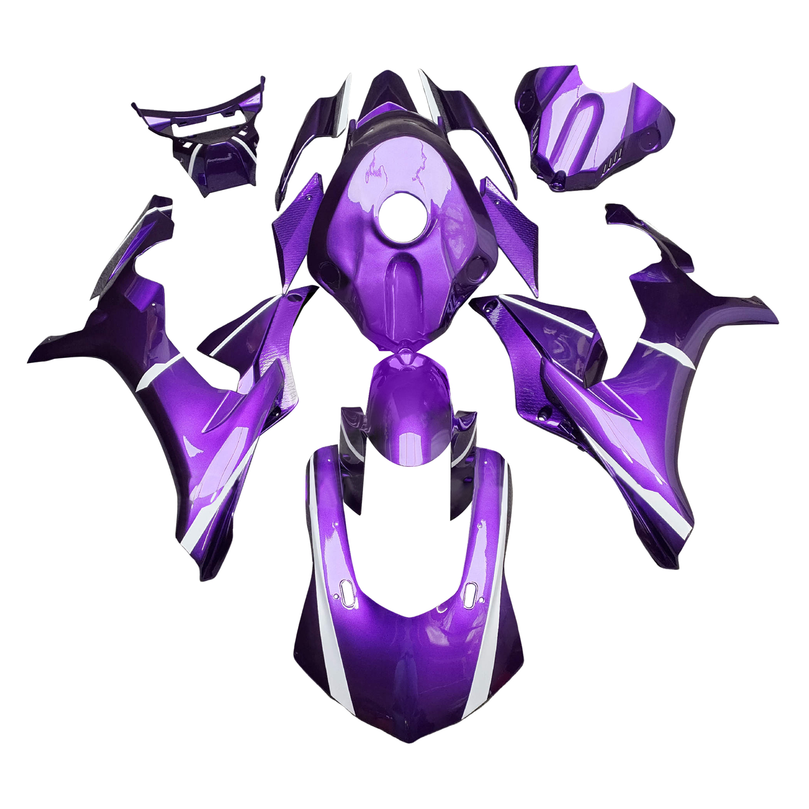 Yamaha YZFR1 YZF-R1 2015-2019 Fairing Kit Bodywork Plastic ABS Generic#194