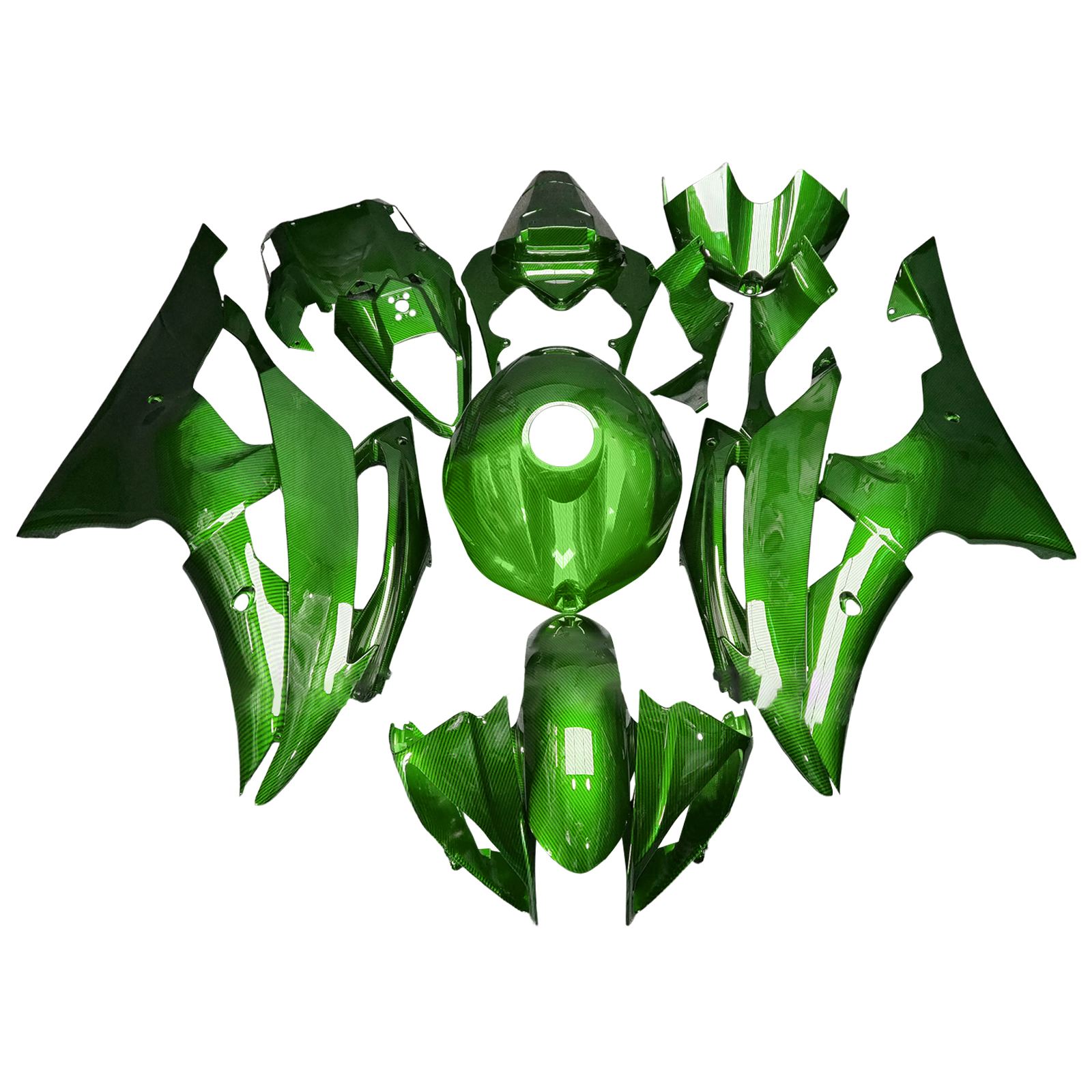 Yamaha YZFR6 YZF-R6 2008-2016 Fairing Kit Bodywork Plastic ABS Generic#242