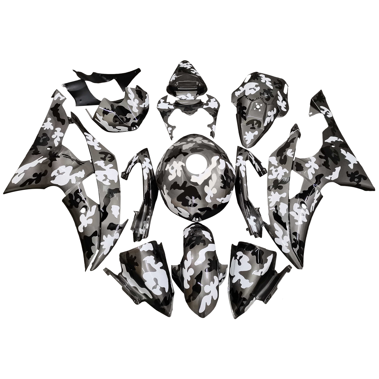Yamaha YZFR6 YZF-R6 2008-2016 Fairing Kit Bodywork Plastic ABS Generic#278
