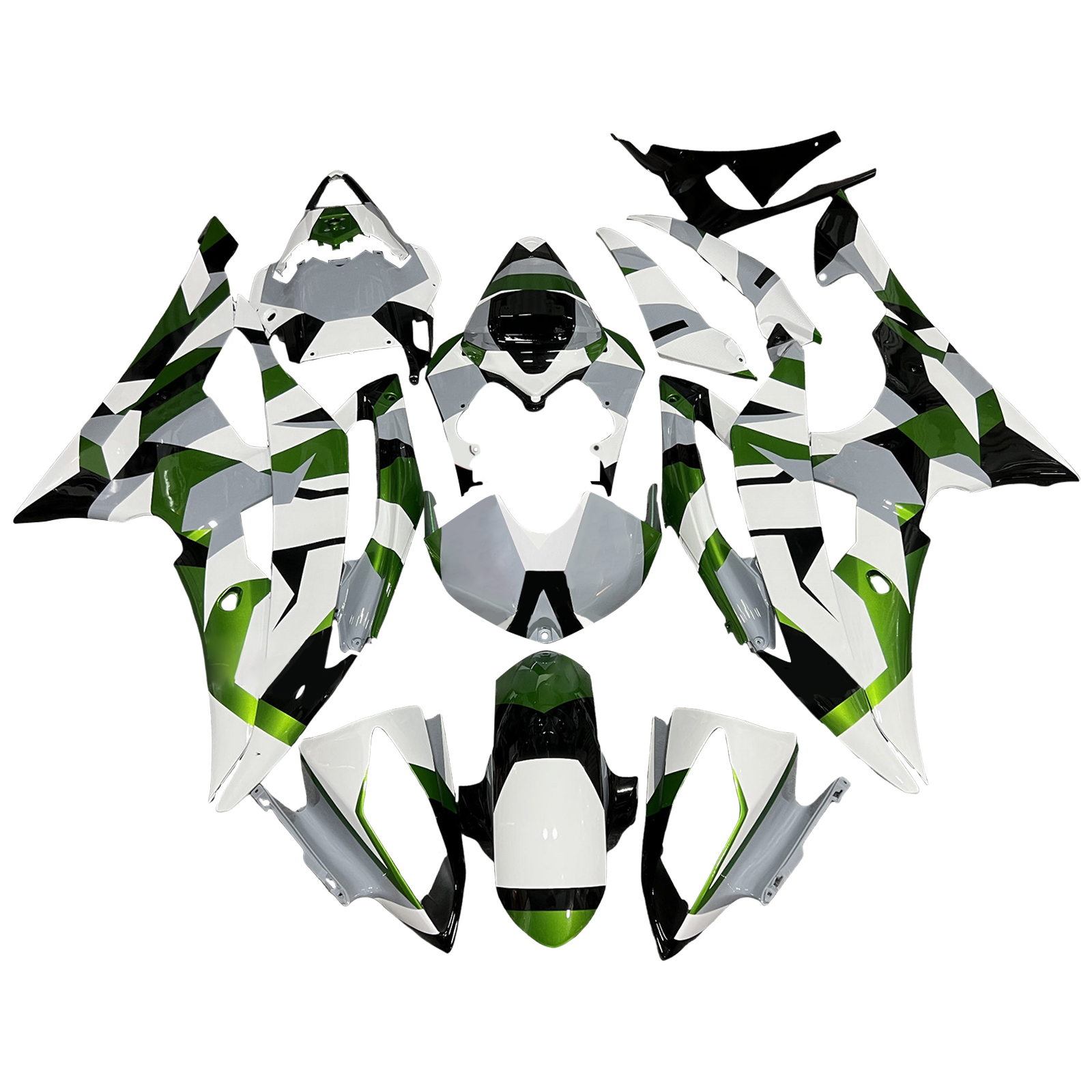 Yamaha YZFR6 YZF-R6 2008-2016 Fairing Kit Bodywork Plastic ABS Generic#298