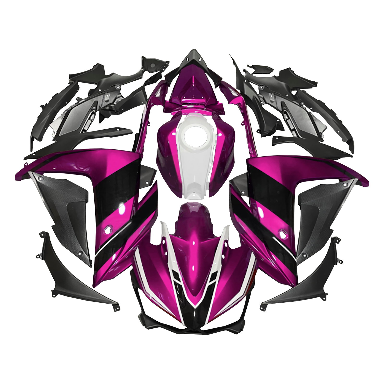 Yamaha YZF-R3 2014-2018 R25 2015-2017 Fairing Kit Bodywork Plastic ABS Generic#173