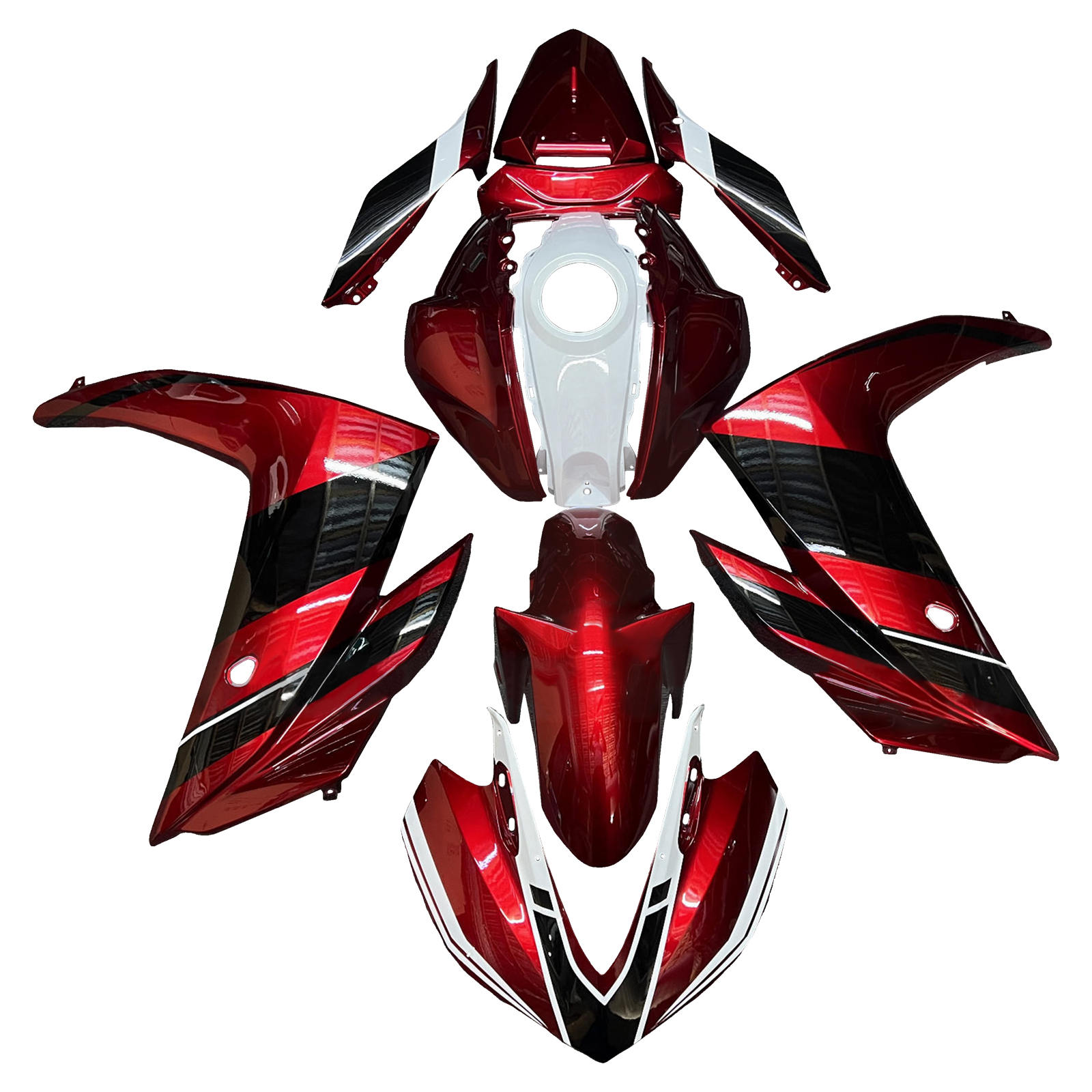 Yamaha YZF-R3 2014-2018 R25 2015-2017 Fairing Kit Bodywork Plastic ABS Generic#174