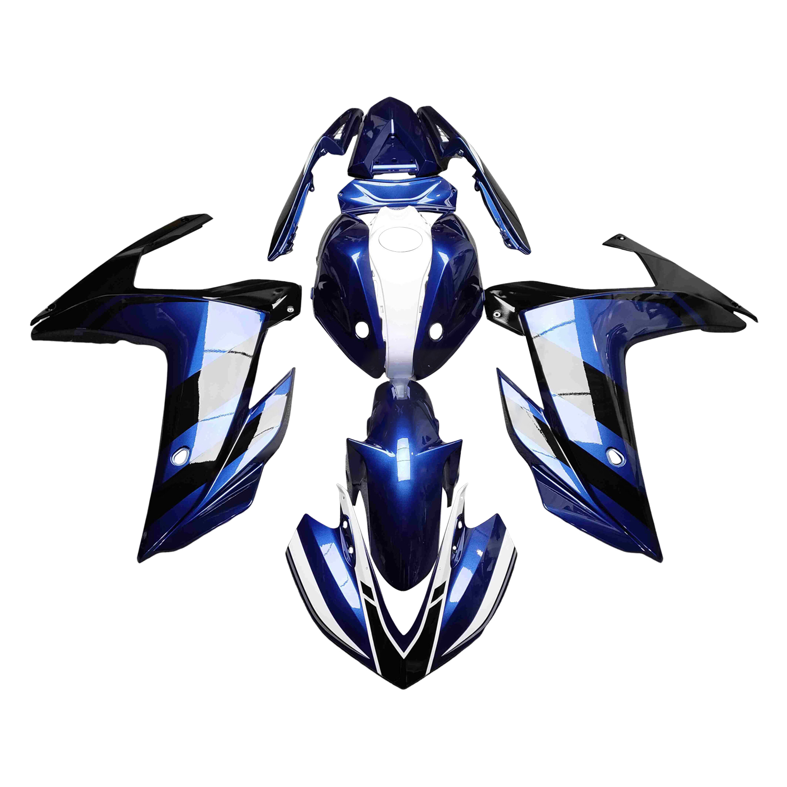 Yamaha YZF-R3 2014-2018 R25 2015-2017 Fairing Kit Bodywork Plastic ABS Generic#195