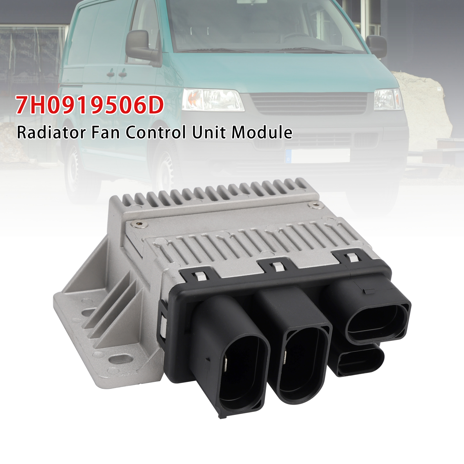 2007-2010 Campmobil T5 Radiator Fan Control Unit Module 7H0919506D Generic