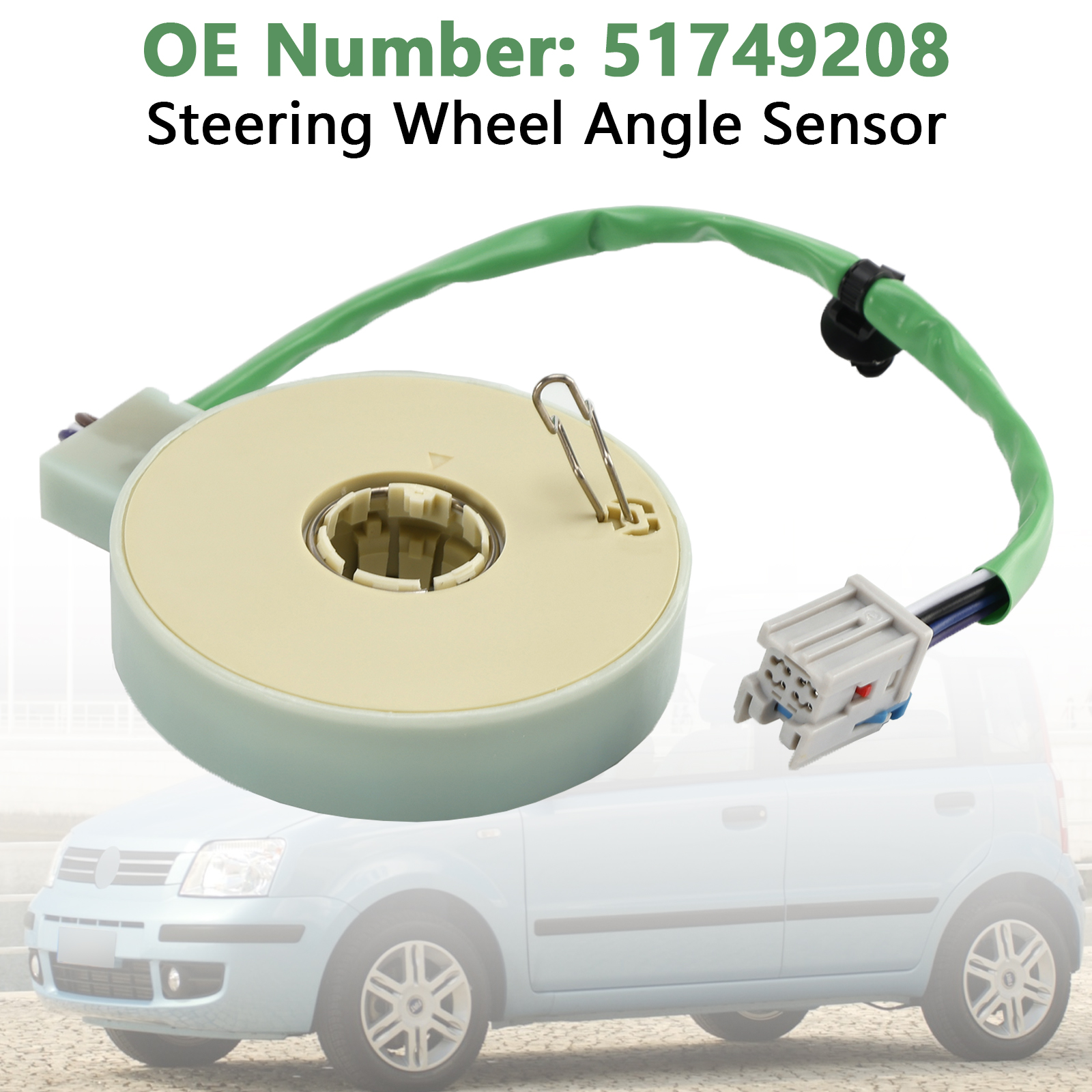 Fiat Panda 169 Steering Wheel Angle Sensor 51749208 Generic