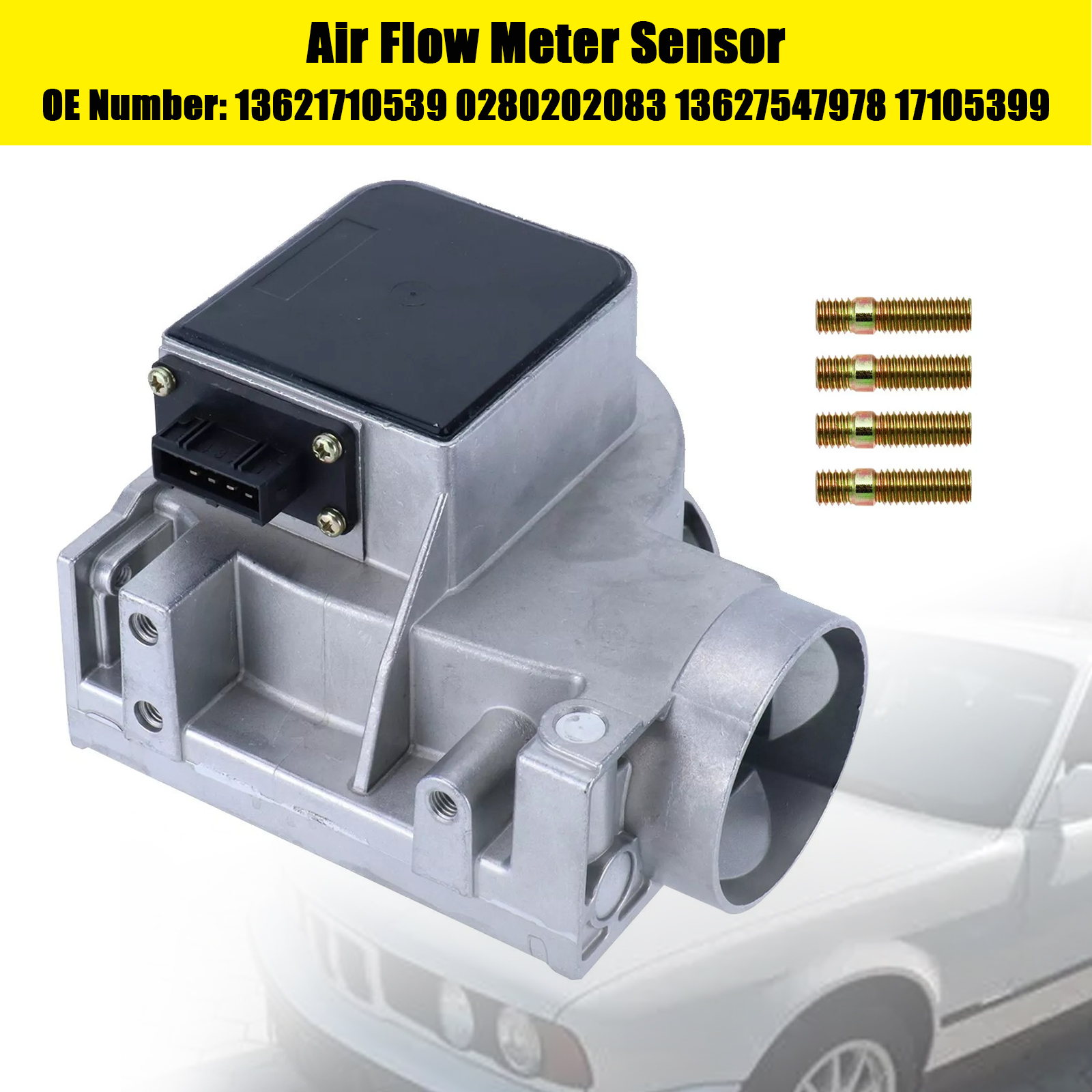 BMW E30 E28 E34 320i 520i 325e 525e Air Flow Meter Sensor 0280202083 17105399 Generic