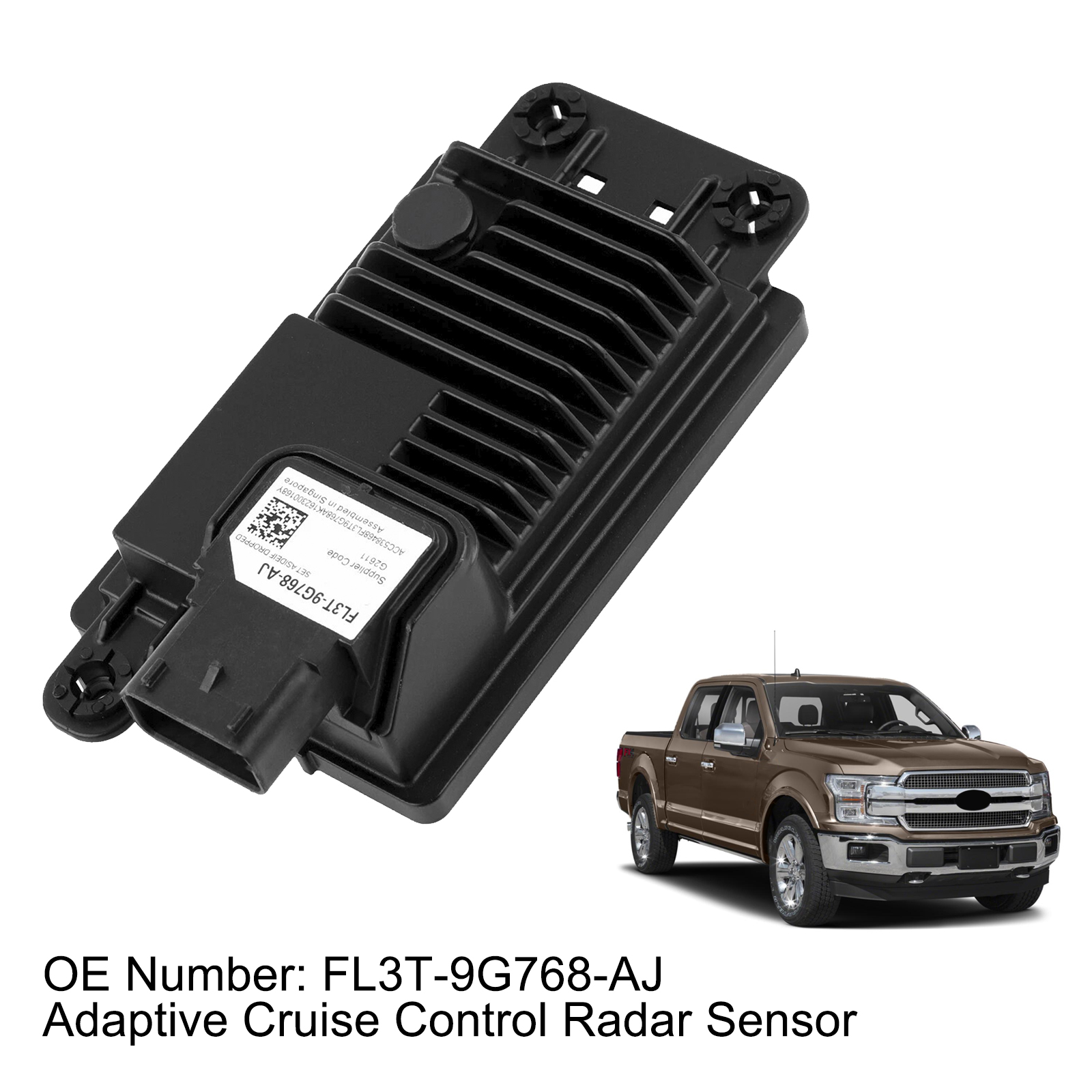 2015-2020 Ford F-150 2.7L/3.0L/3.3L/3.5L/5.0L Adaptive Cruise Control Radar Sensor FL3T-9G768-AJ Generic