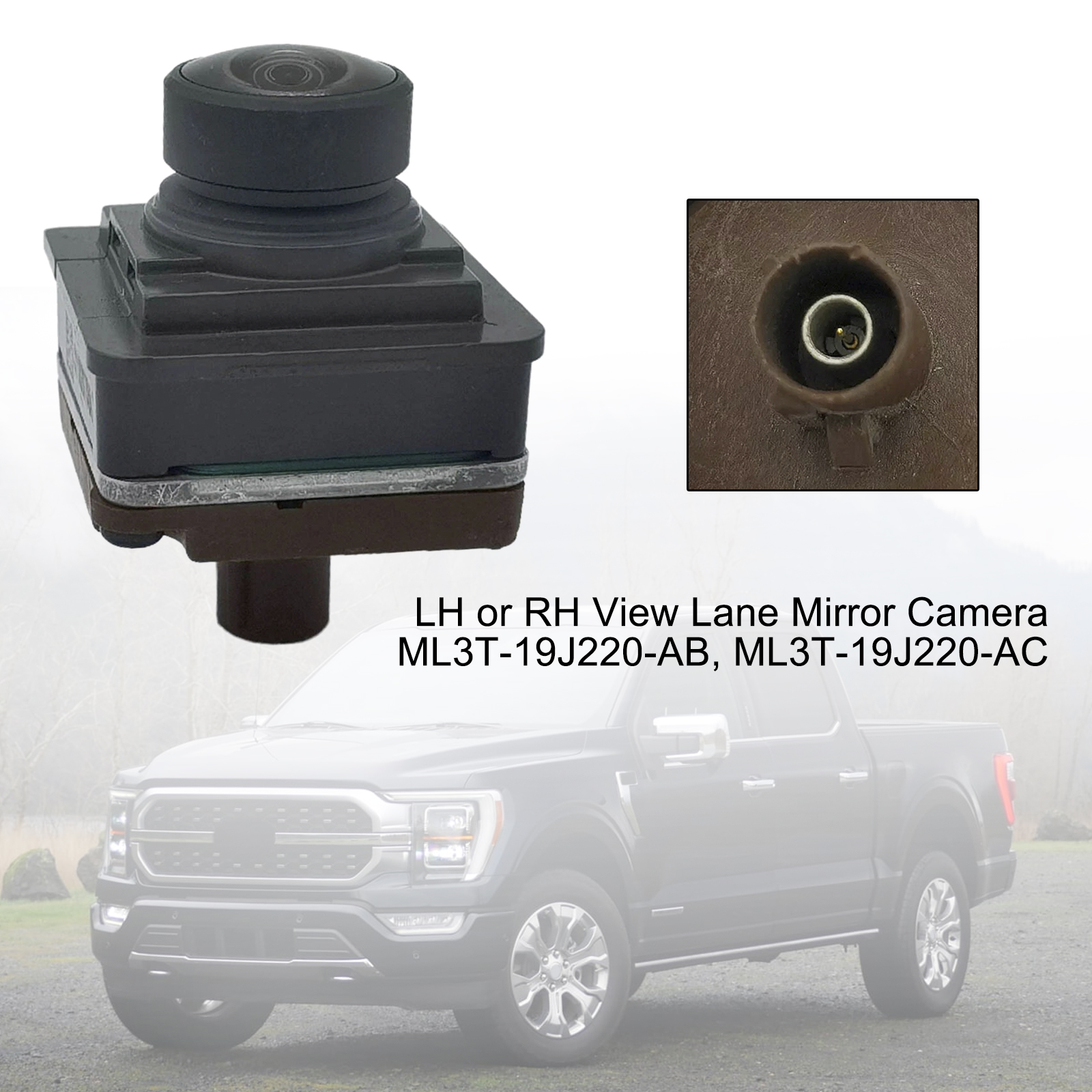 2021-2023 Mustang Mach-E View Mirror Camera ML3T-19J220-AC Generic