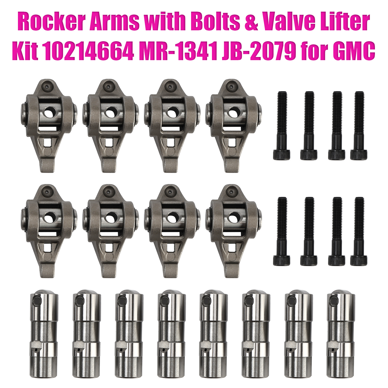 1998-2020 4.8L 5.3L 5.7L 6.0L 6.2L Cyl Engines Rocker Arms with Bolts & Valve Lifter 10214664 Generic
