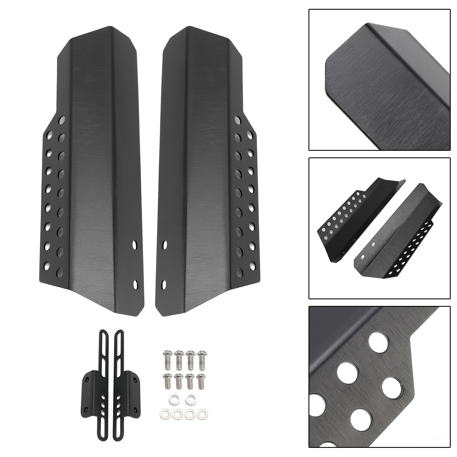 2019-2023 Husqvarna Vitpilen 125 250 401 Front Fork Shock Absorber Pertection Cover Black Generic