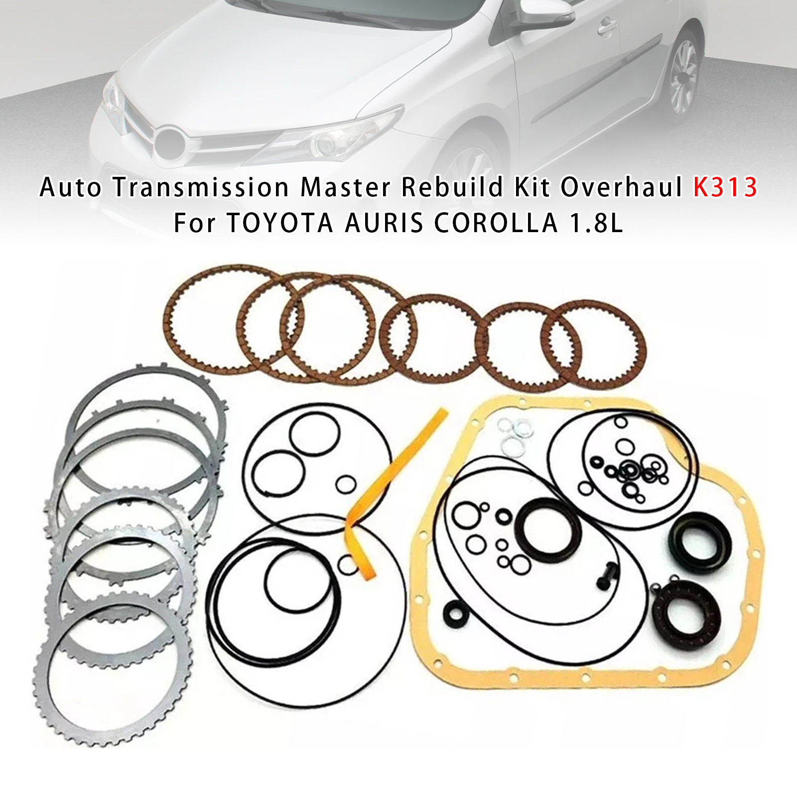 2013-2016 TOYOTA AURIS COROLLA 1.8L Auto Transmission Master Rebuild Kit Overhaul K313 Generic
