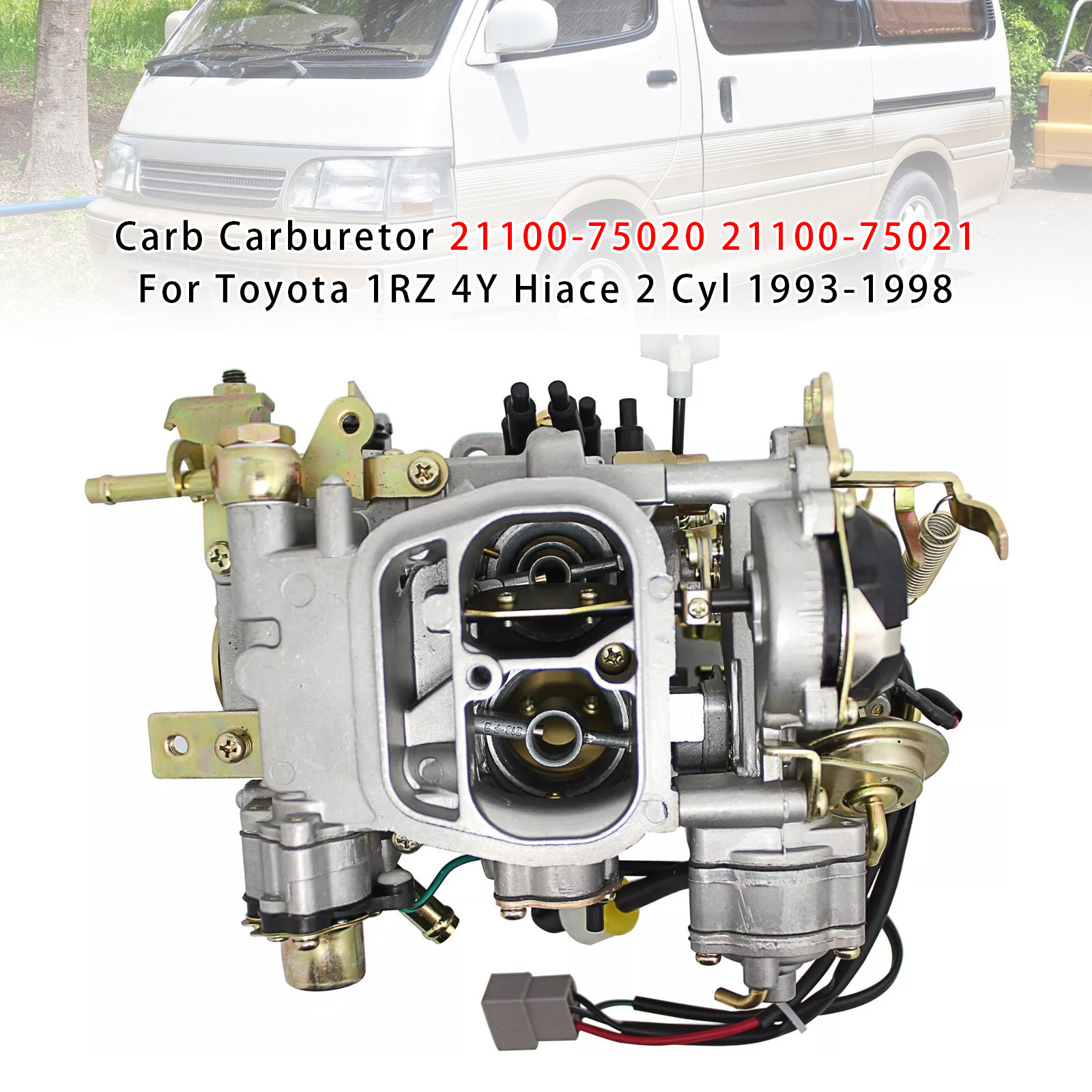 1993-1998 TOYOTA 1RZ Hiace Carb Carburetor 21100-75020 21100-75021 Generic