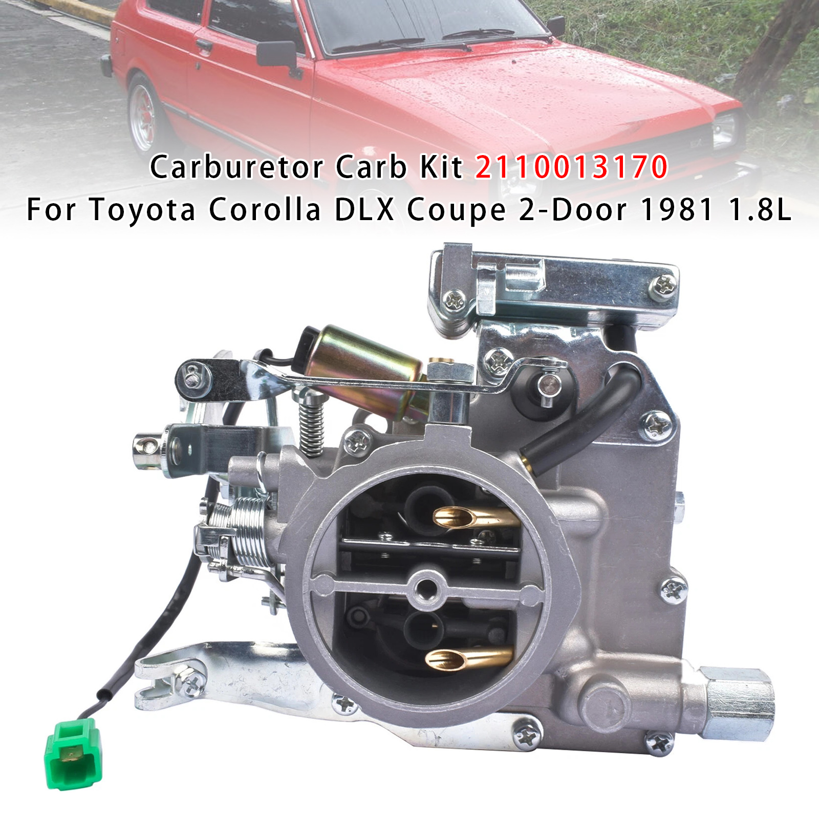 1977-1984 Toyota Corolla Starlet 4K Carburetor Carb Kit 2110013170 Generic