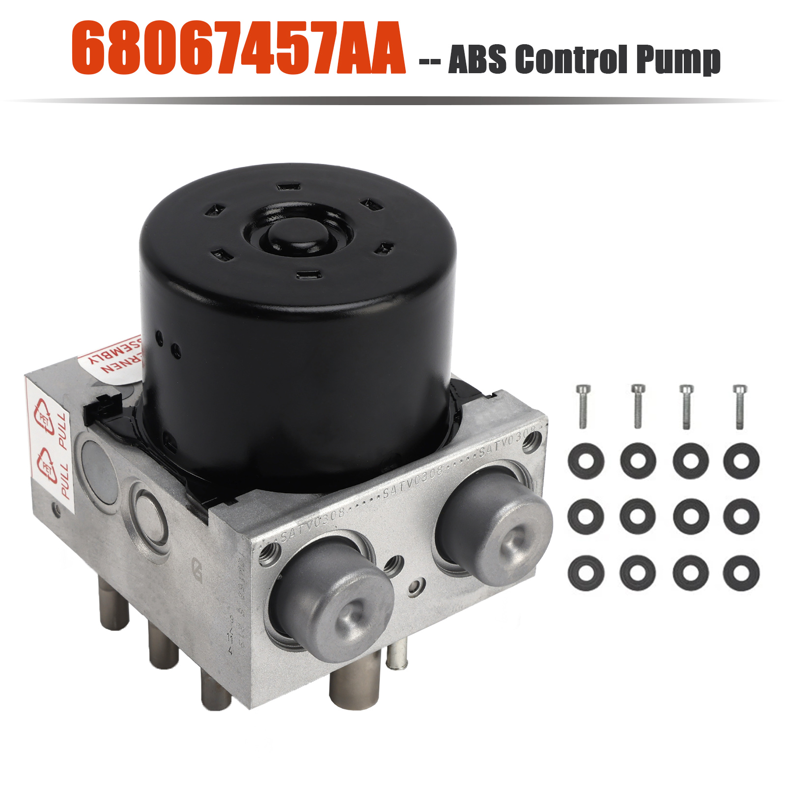 2010-2018 Jeep Wrangler ABS Control Pump 68067457AA Generic