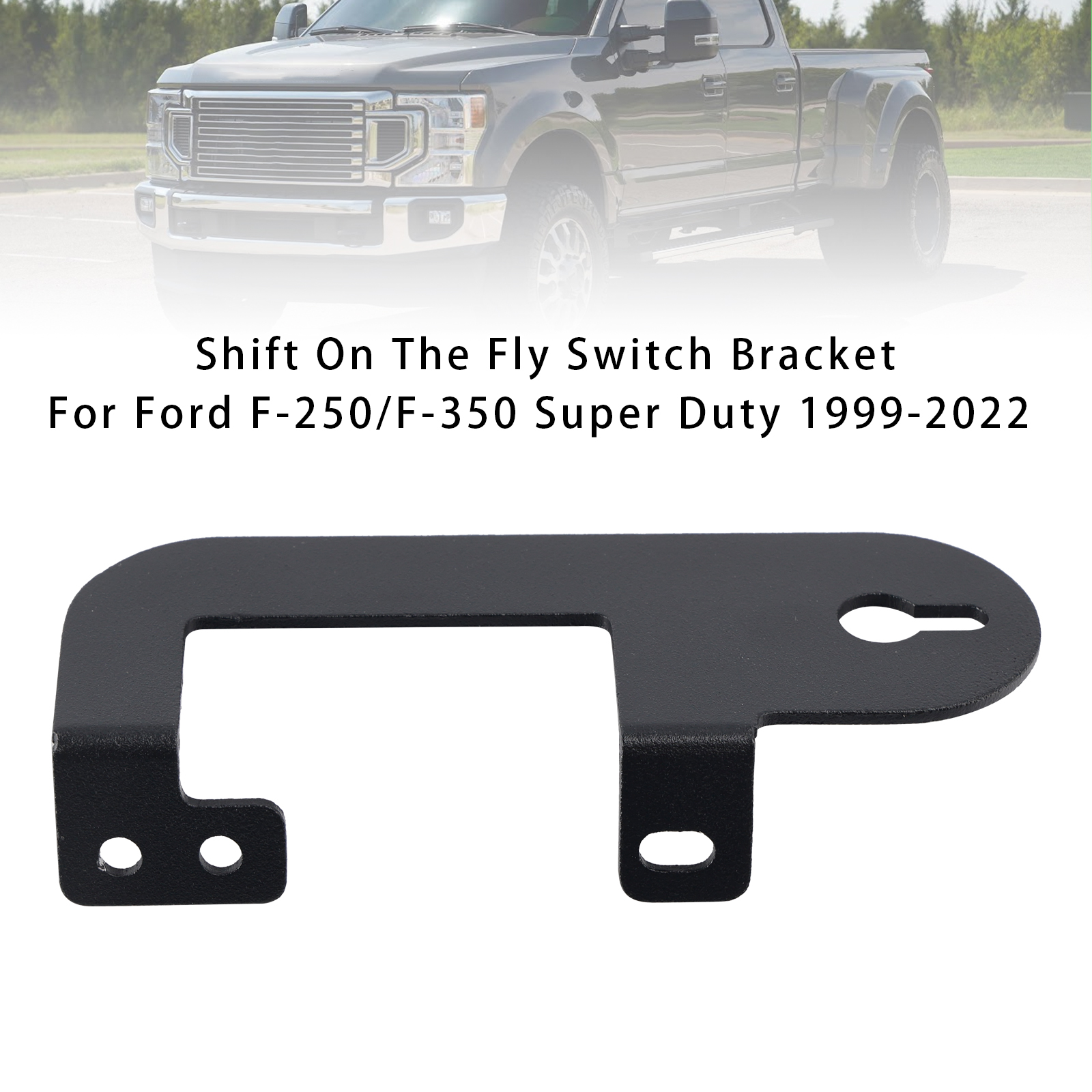 1999-2022 Ford F-250/F-350 Super Duty Shift On The Fly Switch Bracket RDP-11-22F-BRACKET-BLACK Generic