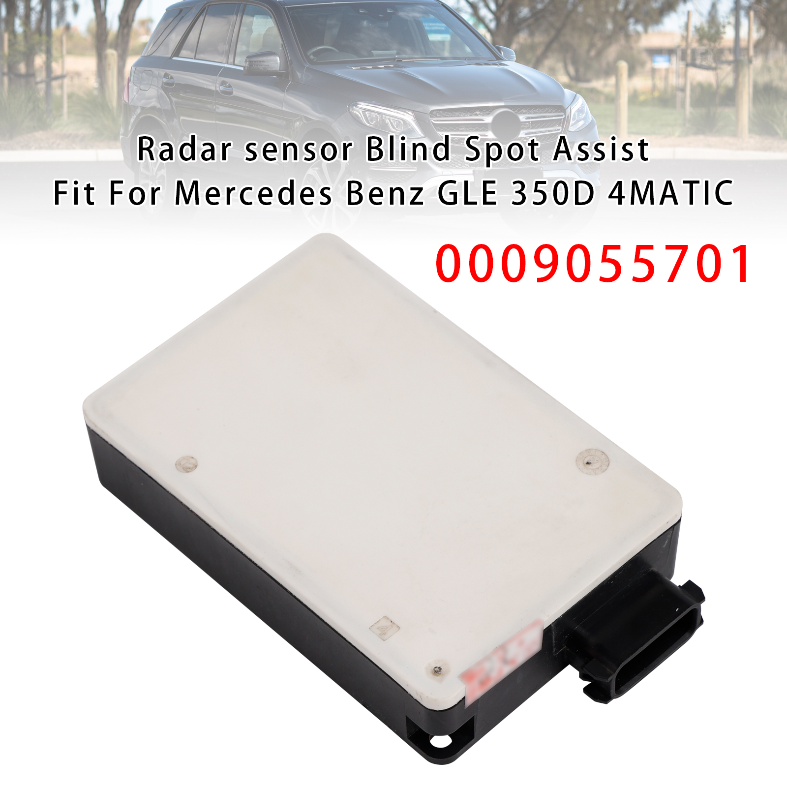 Mercedes Benz ML GLE W166 R172 Radar Sensor Blind Spot A0009050010 Generic