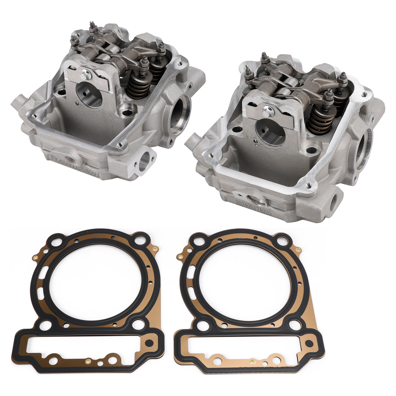 2006 Bombardier Outlander 650 Outlander Max 650/800 Complete Front Rear Cylinder Head Heads Valves Rocker Gasket Generic