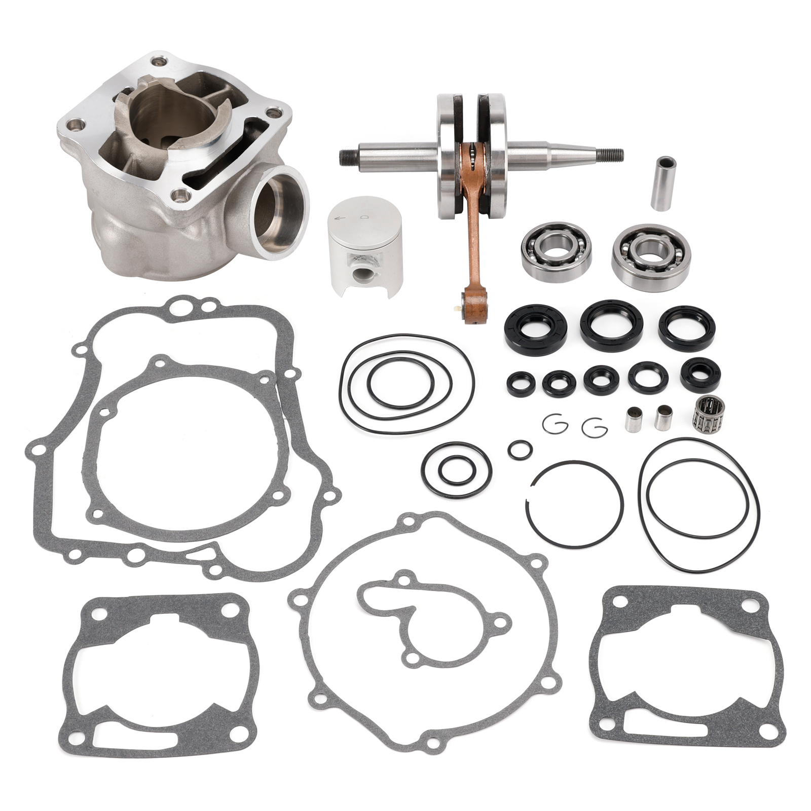 1993-2001 Yamaha YZ80 Engine Cylinder Crankshaft Gasket Bearing Top End Kit 4ES-11311-20-00 Generic