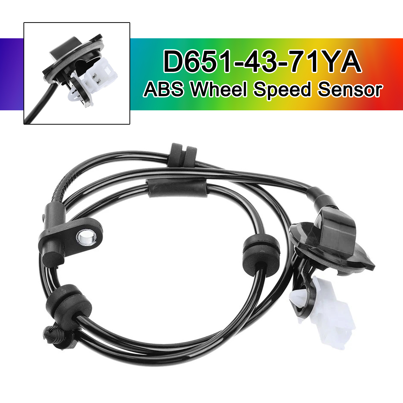 2007-2014 Mazda 2 DE DH Rear Right ABS Wheel Speed Sensor Generic