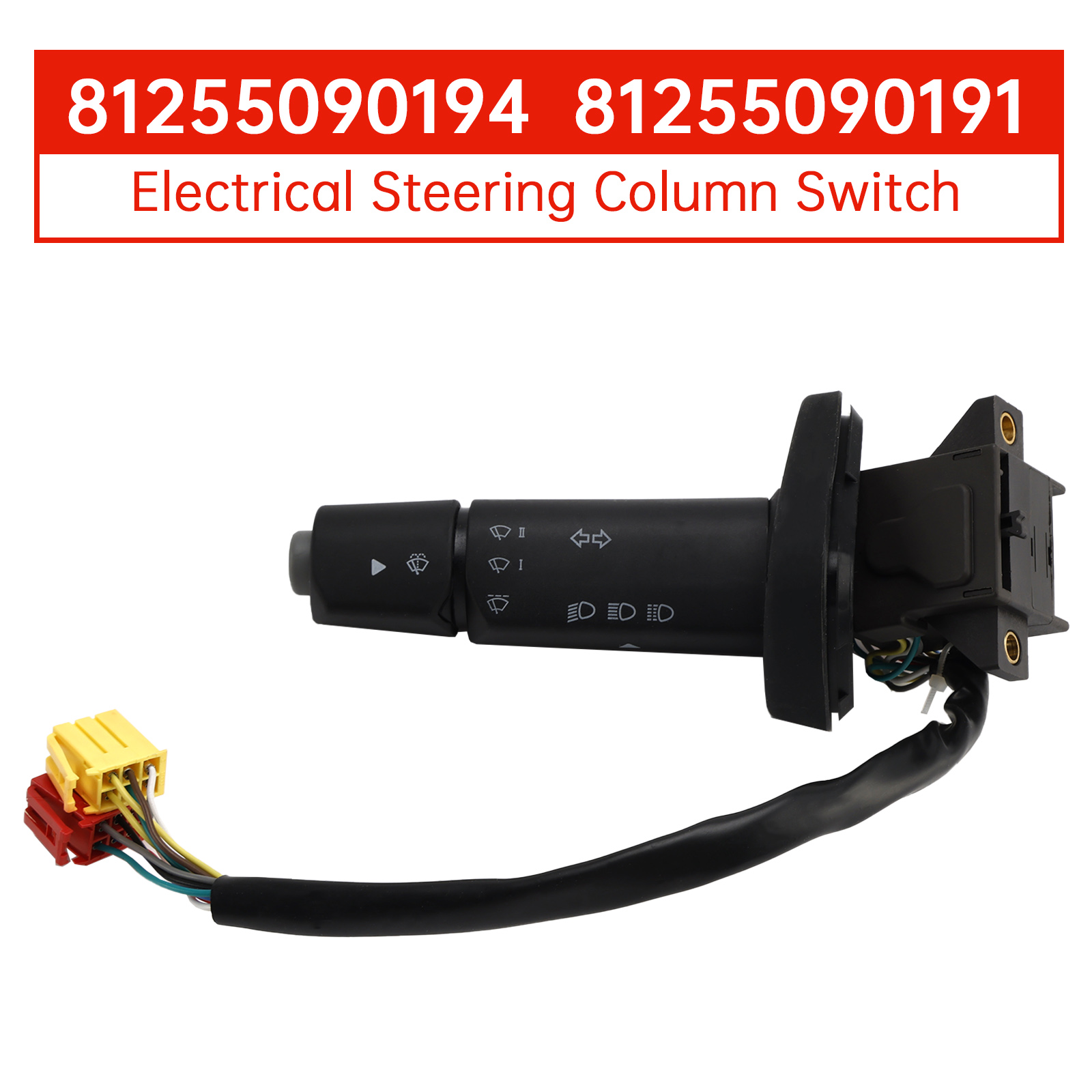MAN Bus/ Neoplan TGA/TGL/TGM/TGS/TGX Electrical Steering Column Switch 81255090194 81255090191 Generic