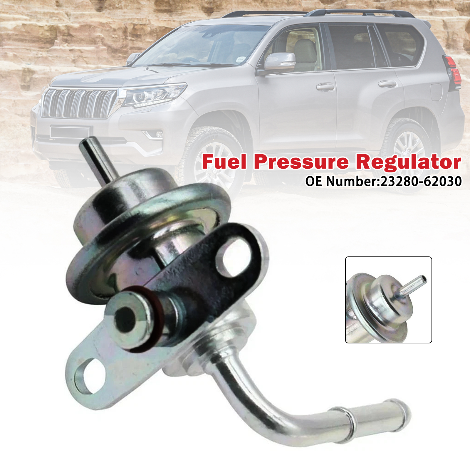 1995-1998 Toyota T100 3.4L Fuel Pressure Regulator 23280-62030 Generic