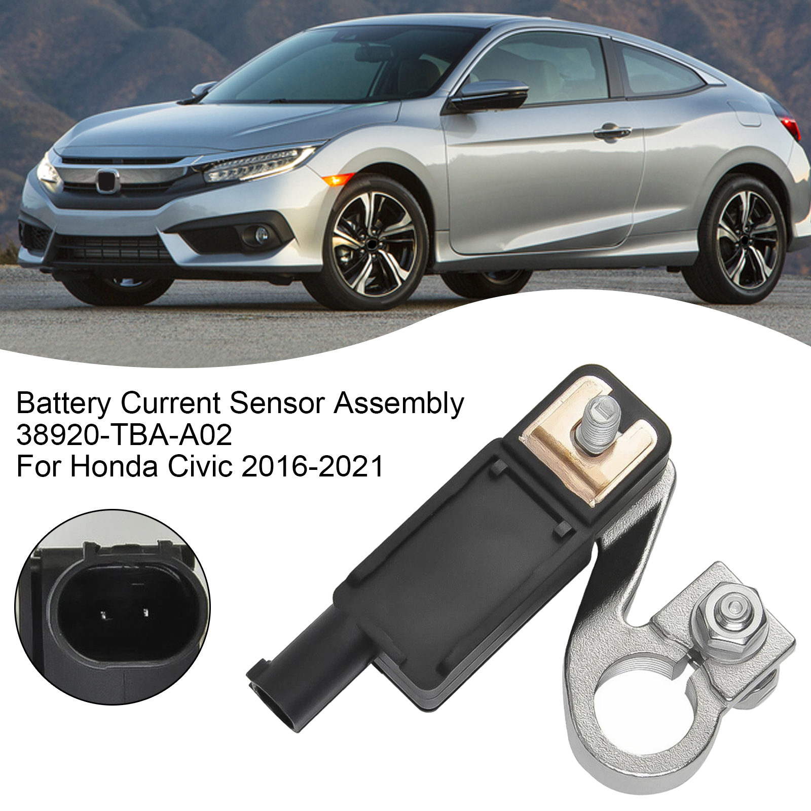 2016-2021 HONDA CIVIC Battery Current Sensor Assembly 38920-TBA-A02 Generic
