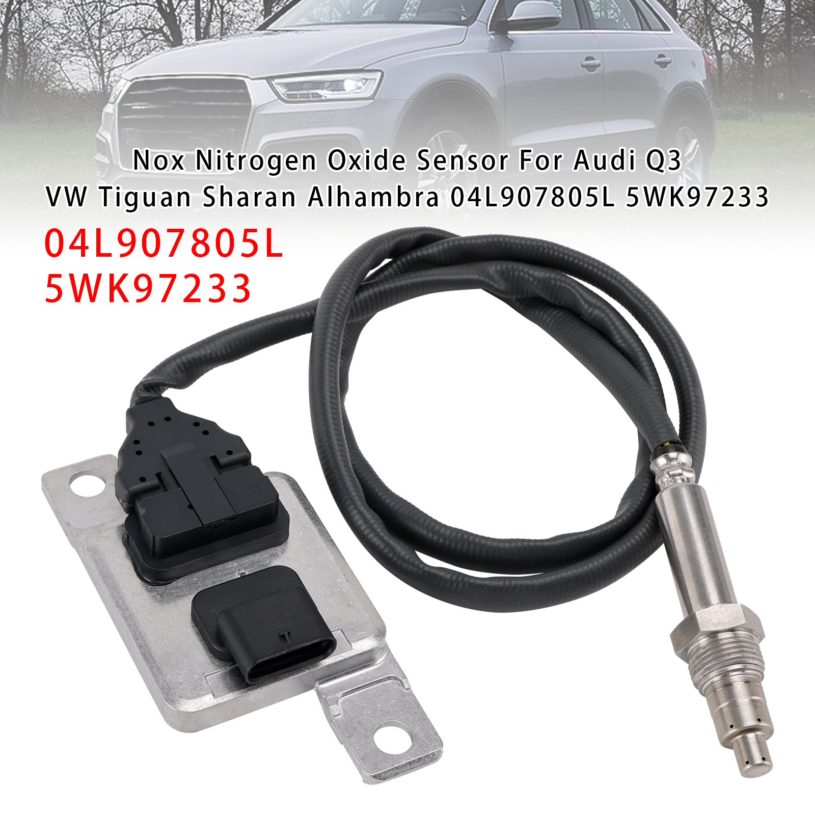 2007-2019 VW Tiguan Passat Sharan Nox Nitrogen Oxide Sensor 04L907805L Generic