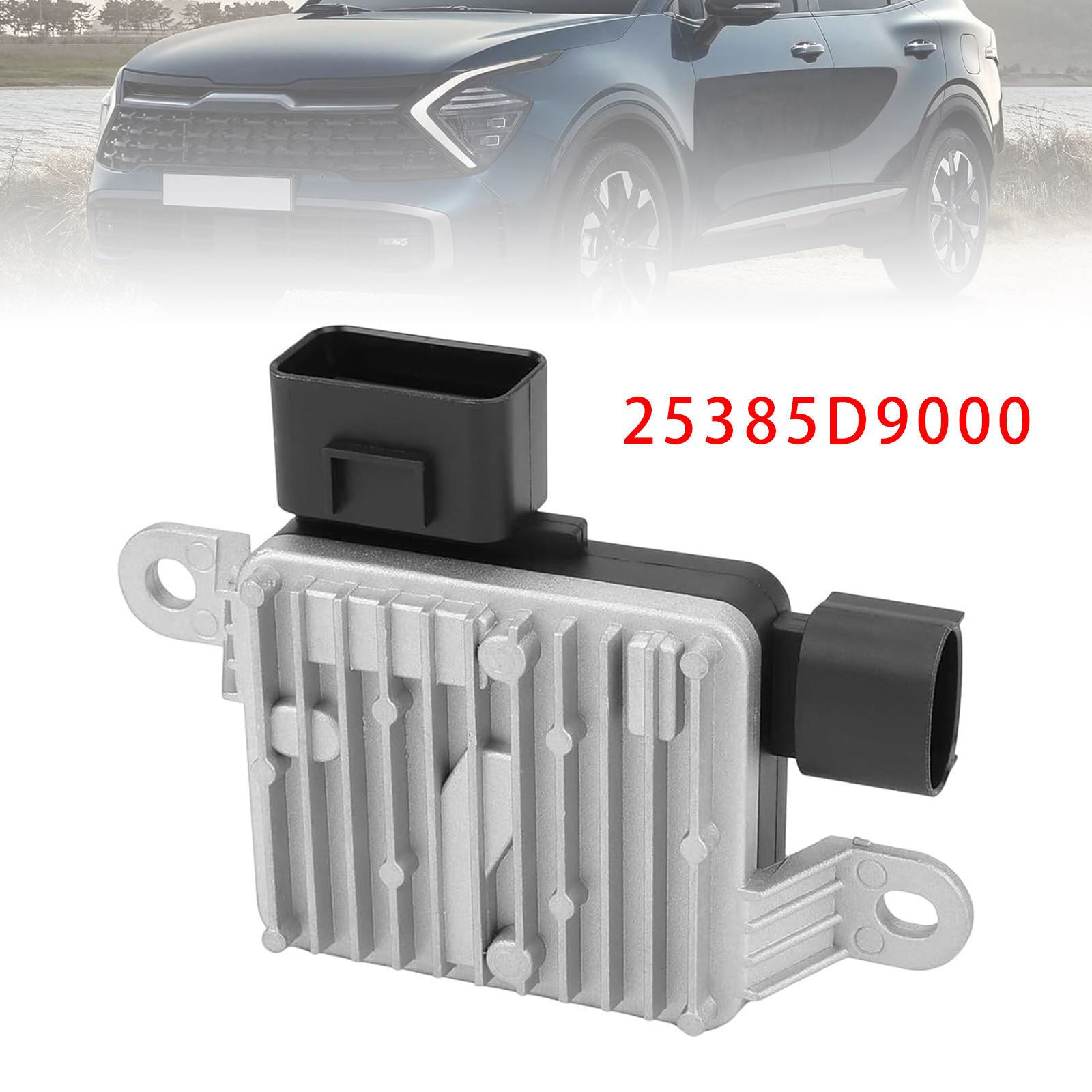 2018-2023 Hyundai Kona 1.6L Radiator Fan Control Module 25385D9000 Generic