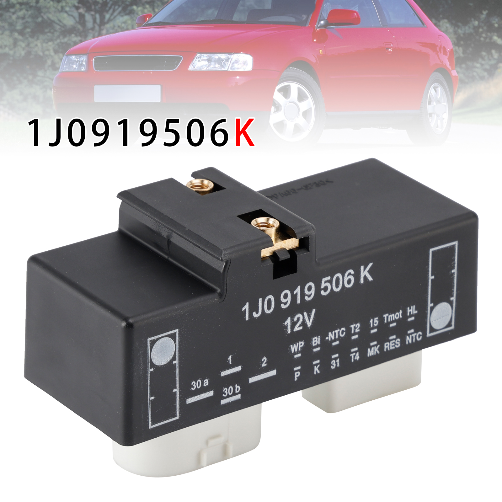 1996-2013 SKODA OCTAVIA Radiator Fan Control Module 1J0919506K Generic