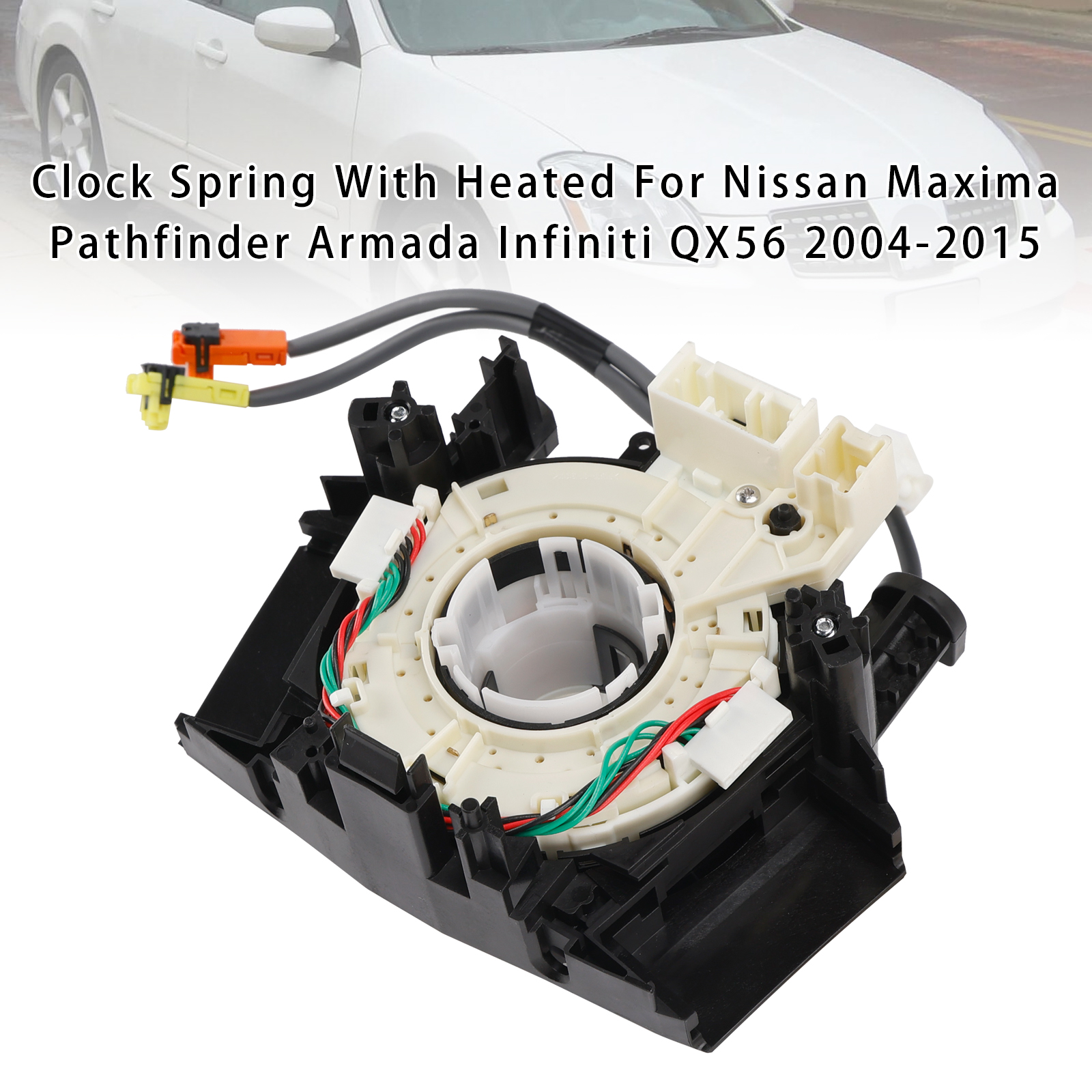 2007-2010 Infiniti QX56 Clock Spring With Heated 25560-9CH5A Generic