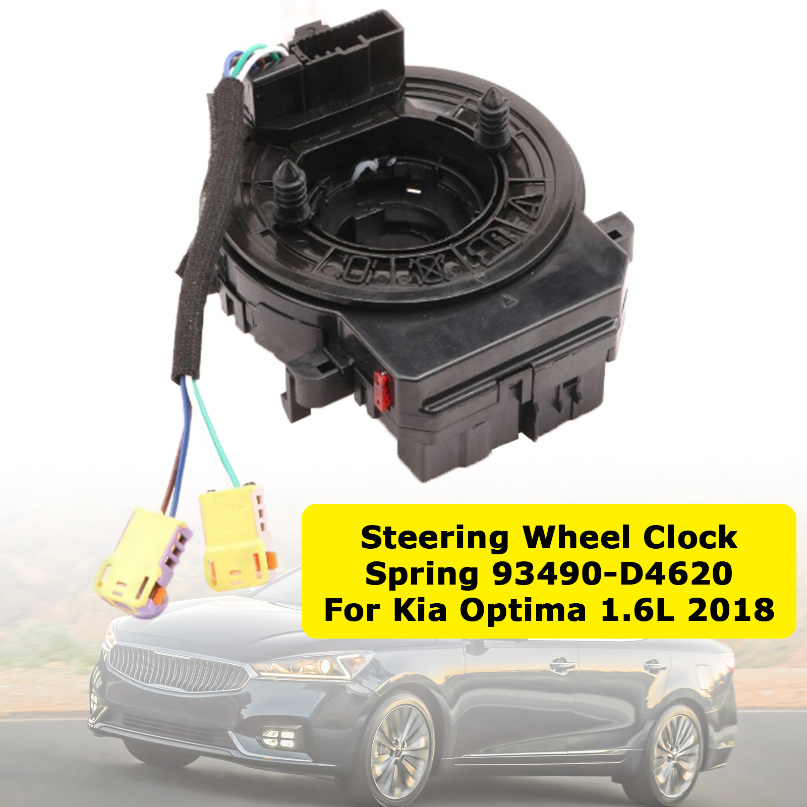 2016-2019 Kia Cadenza Optima Optima Hybrid Steering Wheel Clock Spring 93490-D4620 Generic