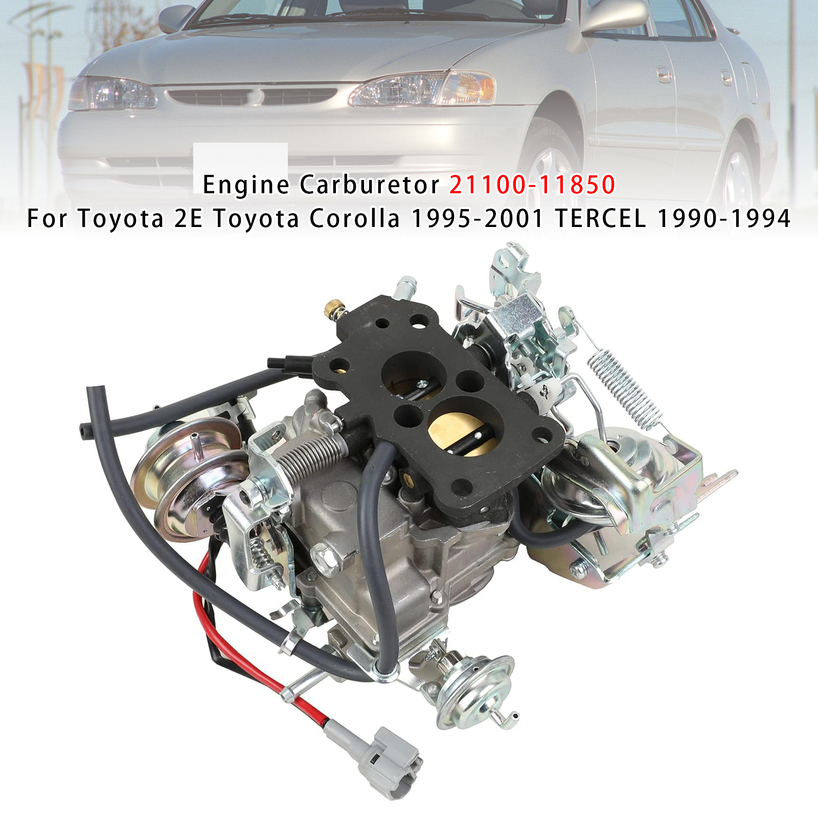 1990-1994 TOYOTA TERCEL Engine Carburetor 21100-11850 Generic