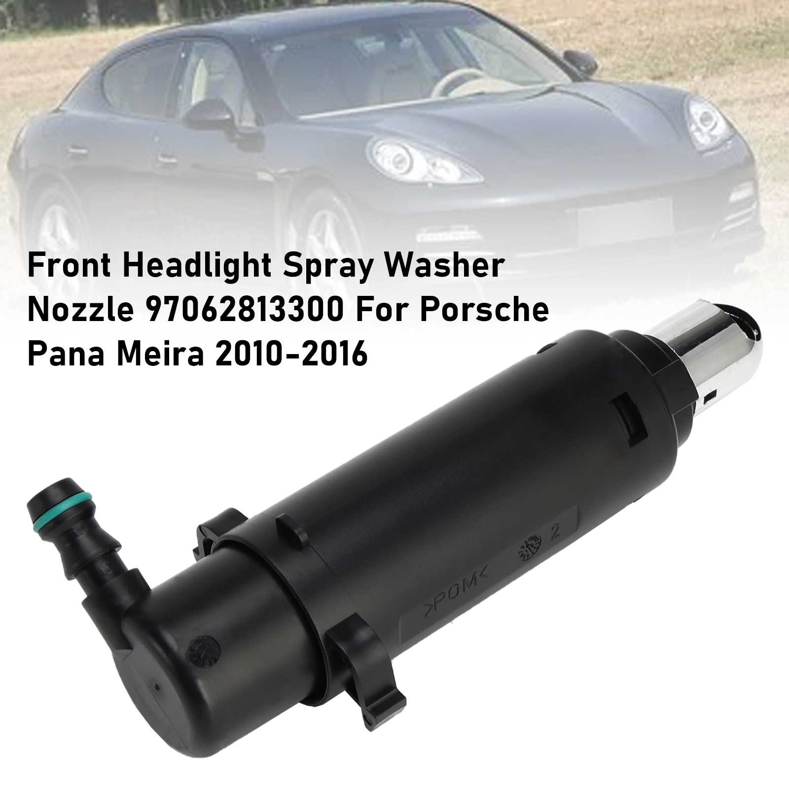 2010-2016 Porsche Pana Meira Front Headlight Spray Washer Nozzle 97062813300 Generic
