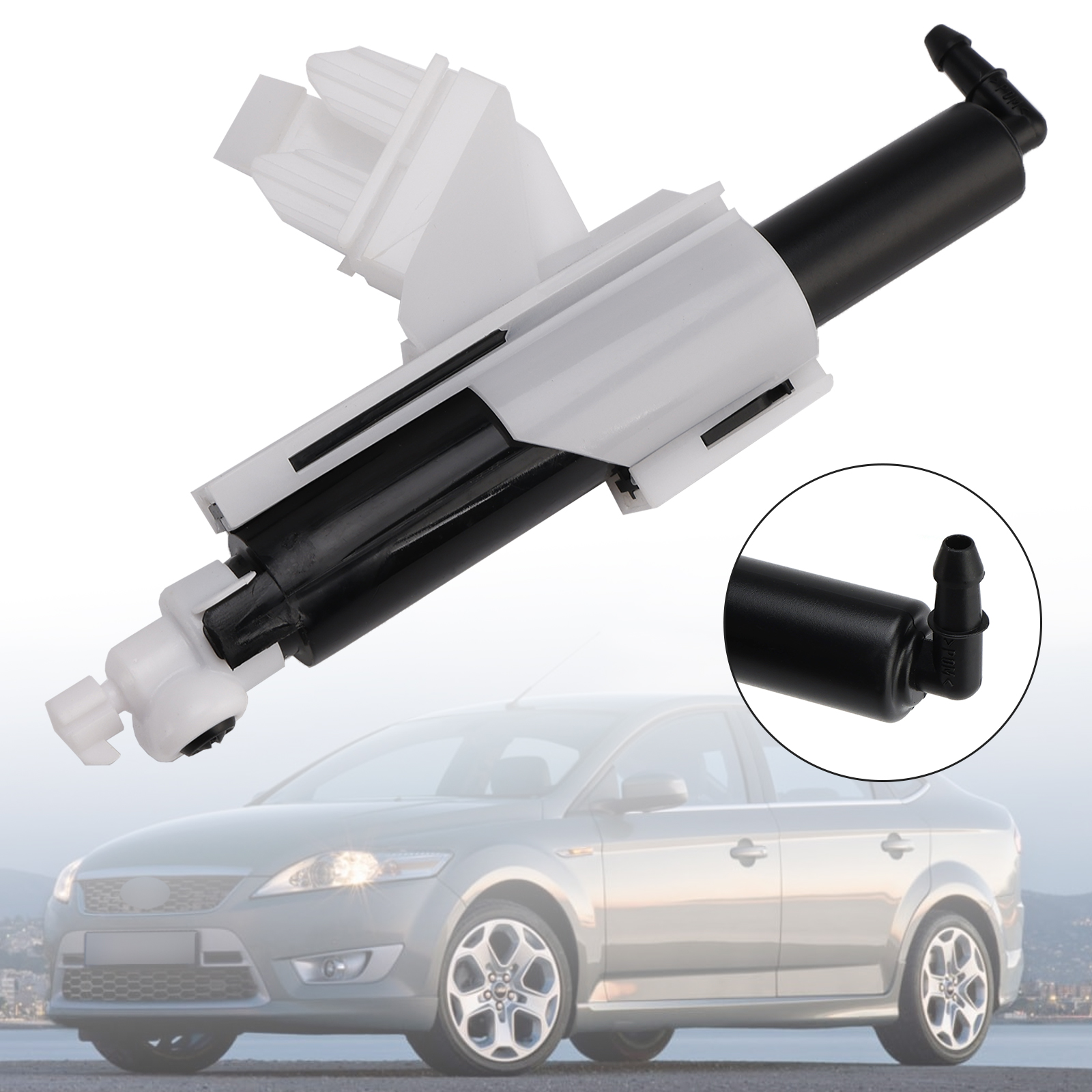 2007-2014 Ford Mondeo MK4 Front Headlight Spray Washer Nozzle Right 7S71-13L014-BA Generic