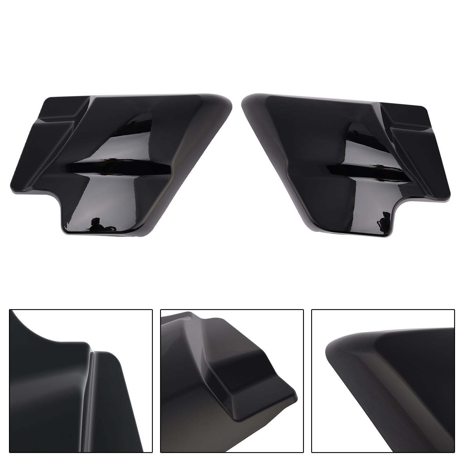 2009-2024 Touring Road Glide Electra Glide Street Glide Battery Side Cover Black Generic