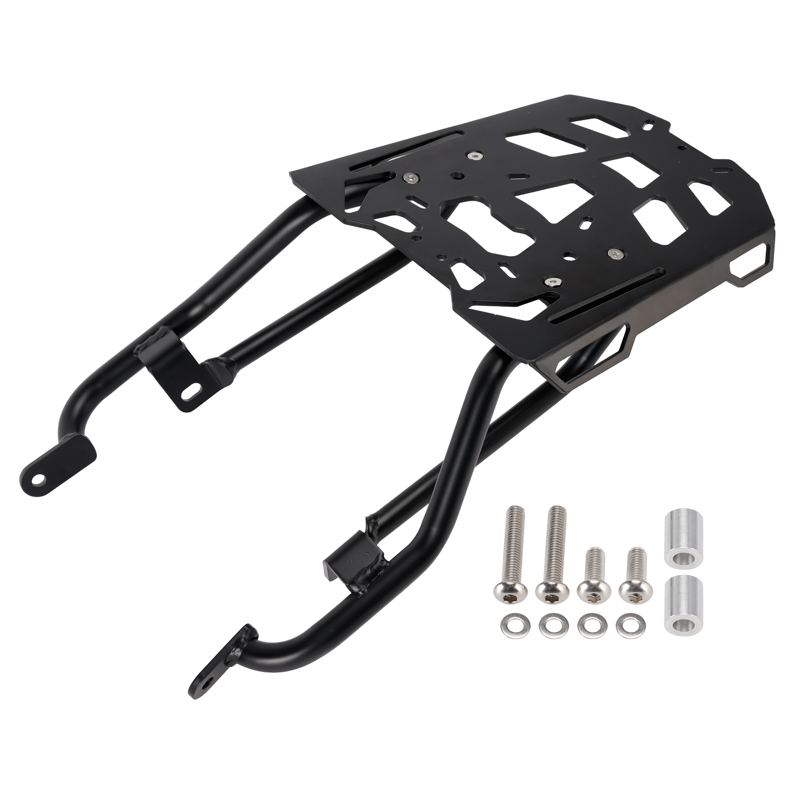 2019-2025 Ducati Hypermotard 950 SP Rear Carrier Tube Type Luggage Rack Black Generic