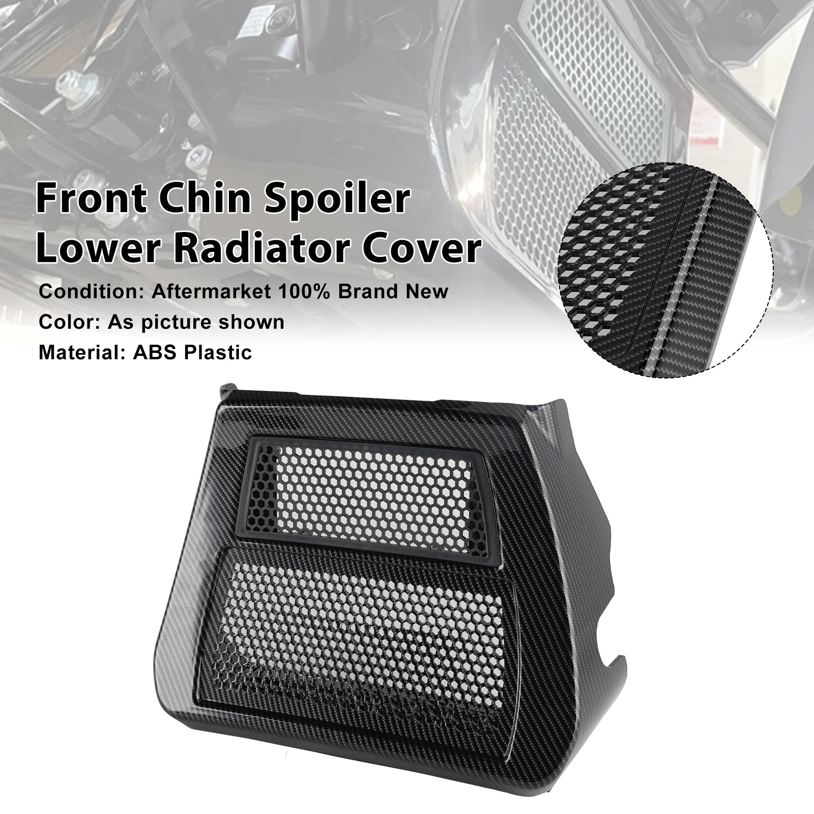2023-2025 Harley CVO Road Glide Front Chin Spoiler Lower Radiator