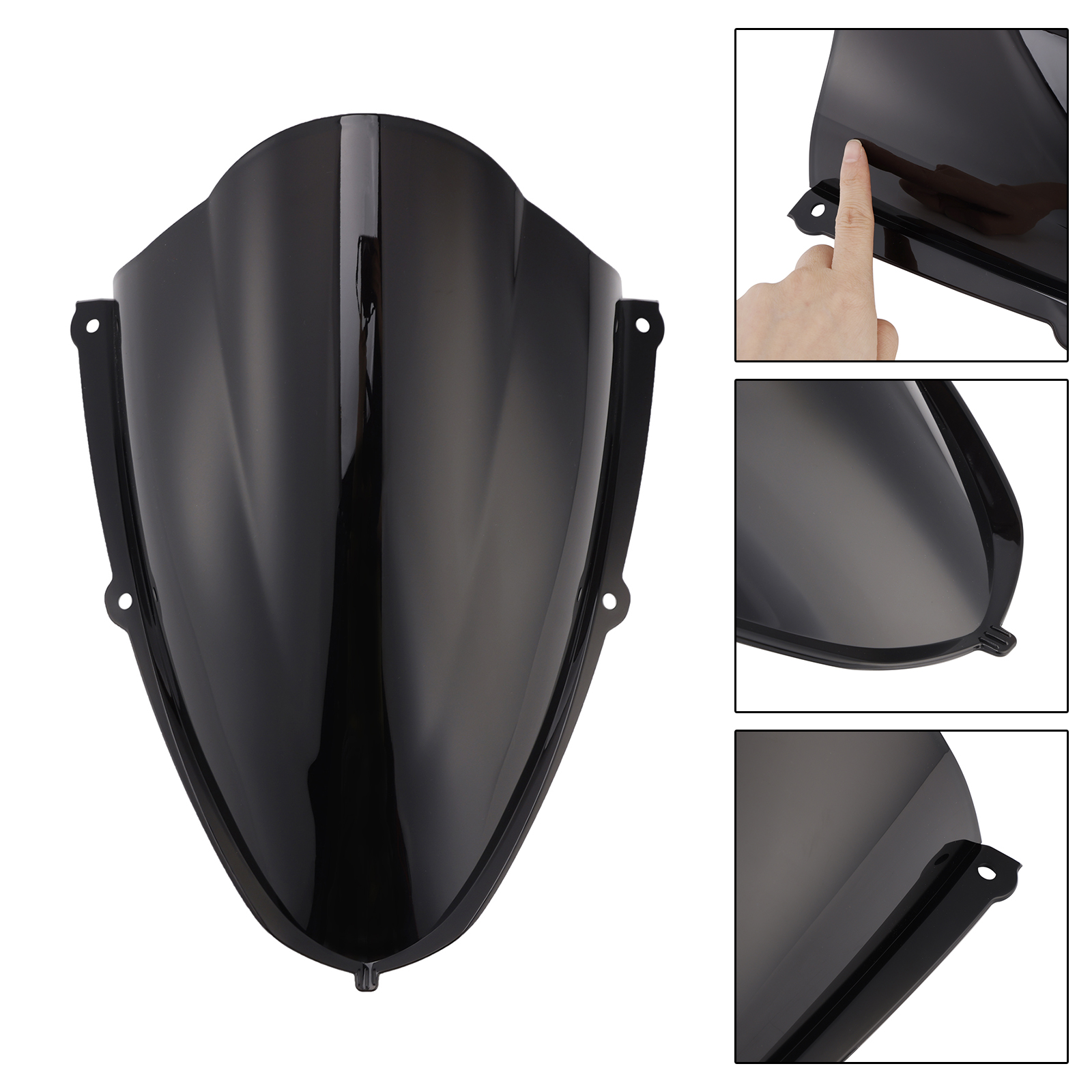 2022-2025 Aprilia RSV4 1100 Windshield WindScreen Black Generic