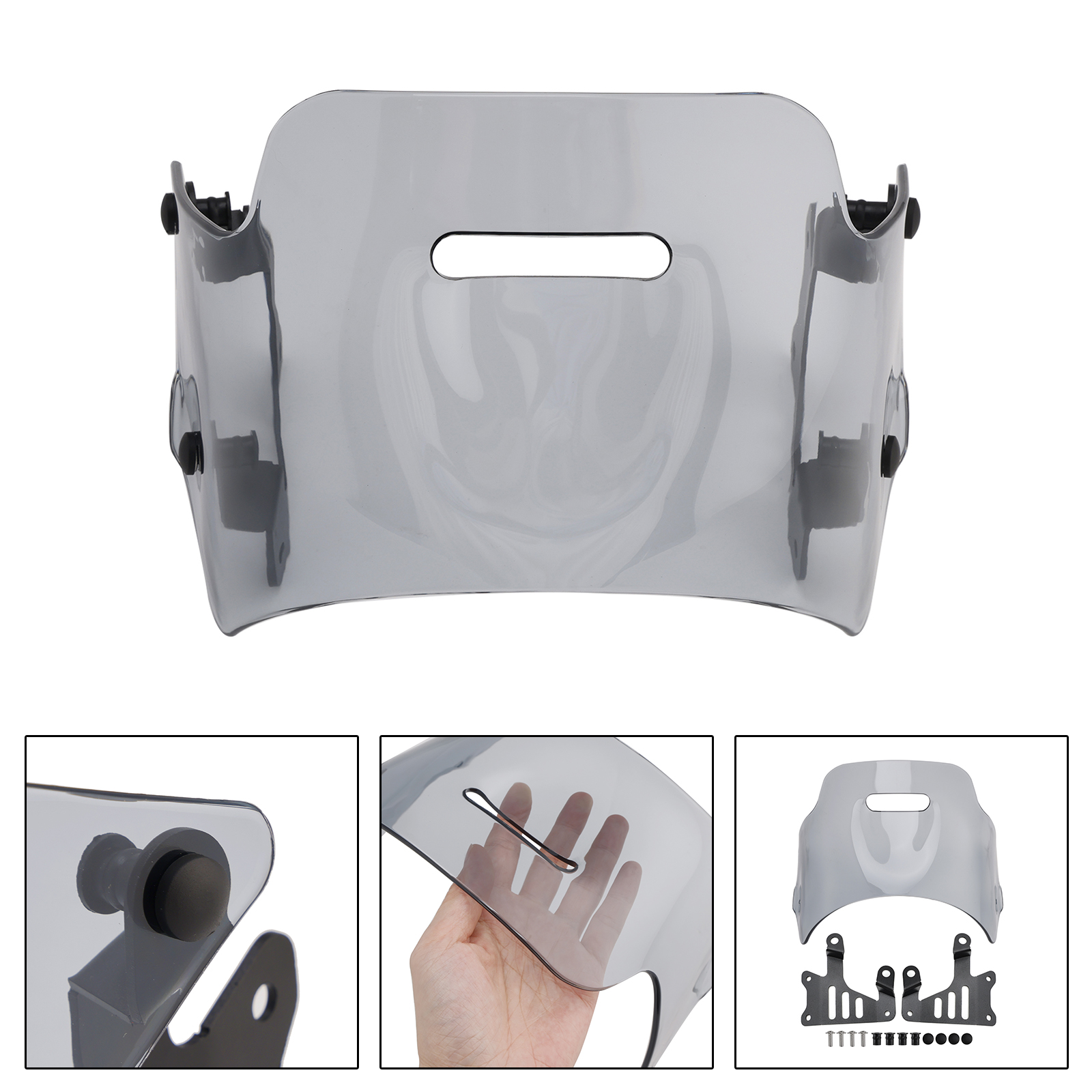 2022-2025 YAMAHA XSR900 Windshield WindScreen Gray Generic