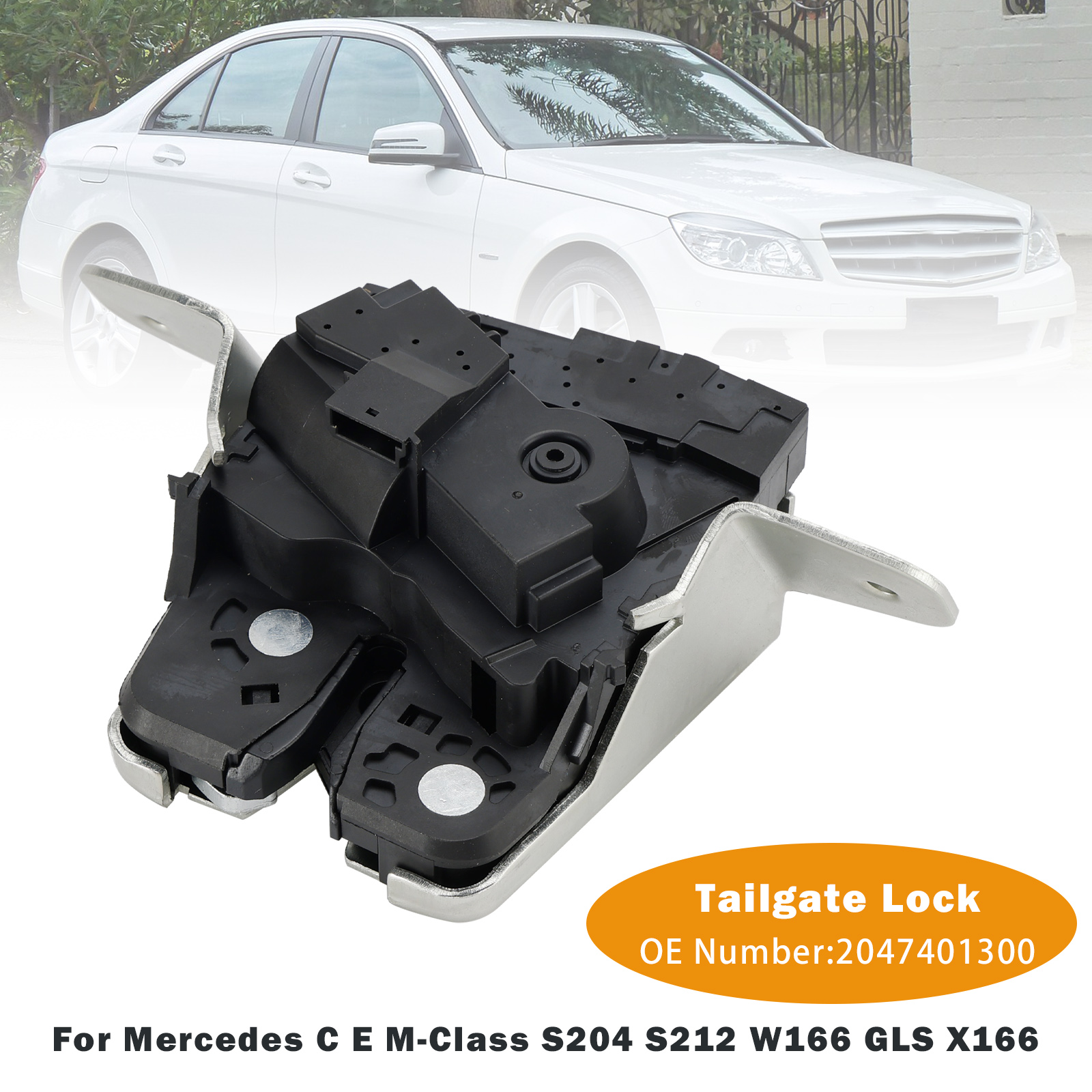 Mercedes C E M-Class S204 S212 W166 GLS X166 Tailgate Lock 2047401300 Generic