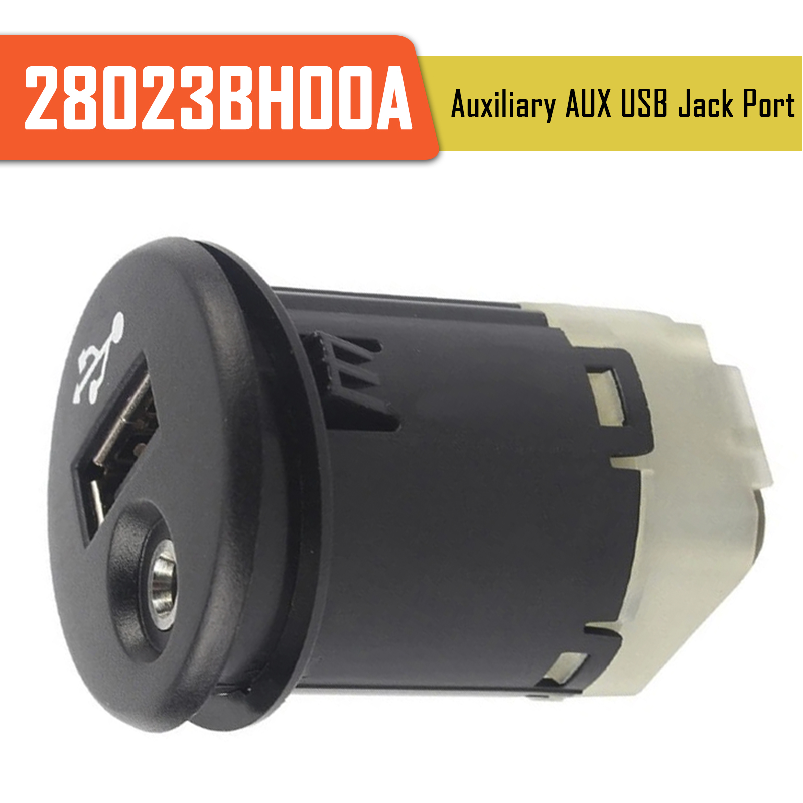 2013-2015 Nissan NV3500 Auxiliary AUX USB Jack Port 28023BH00A