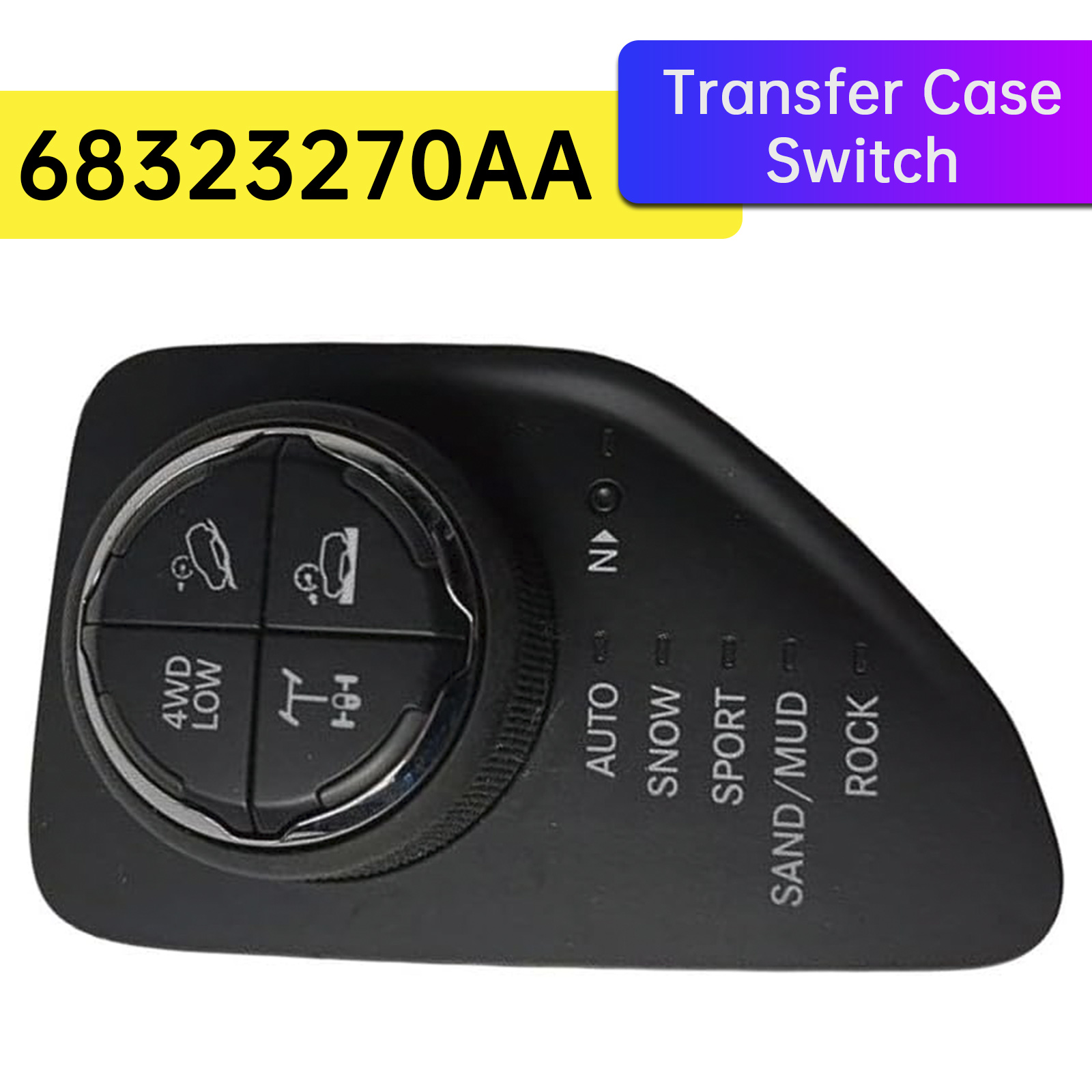 2014-2023 Jeep Cherokee 2.4L 3.2L Transfer Case Switch 68361448AA Generic