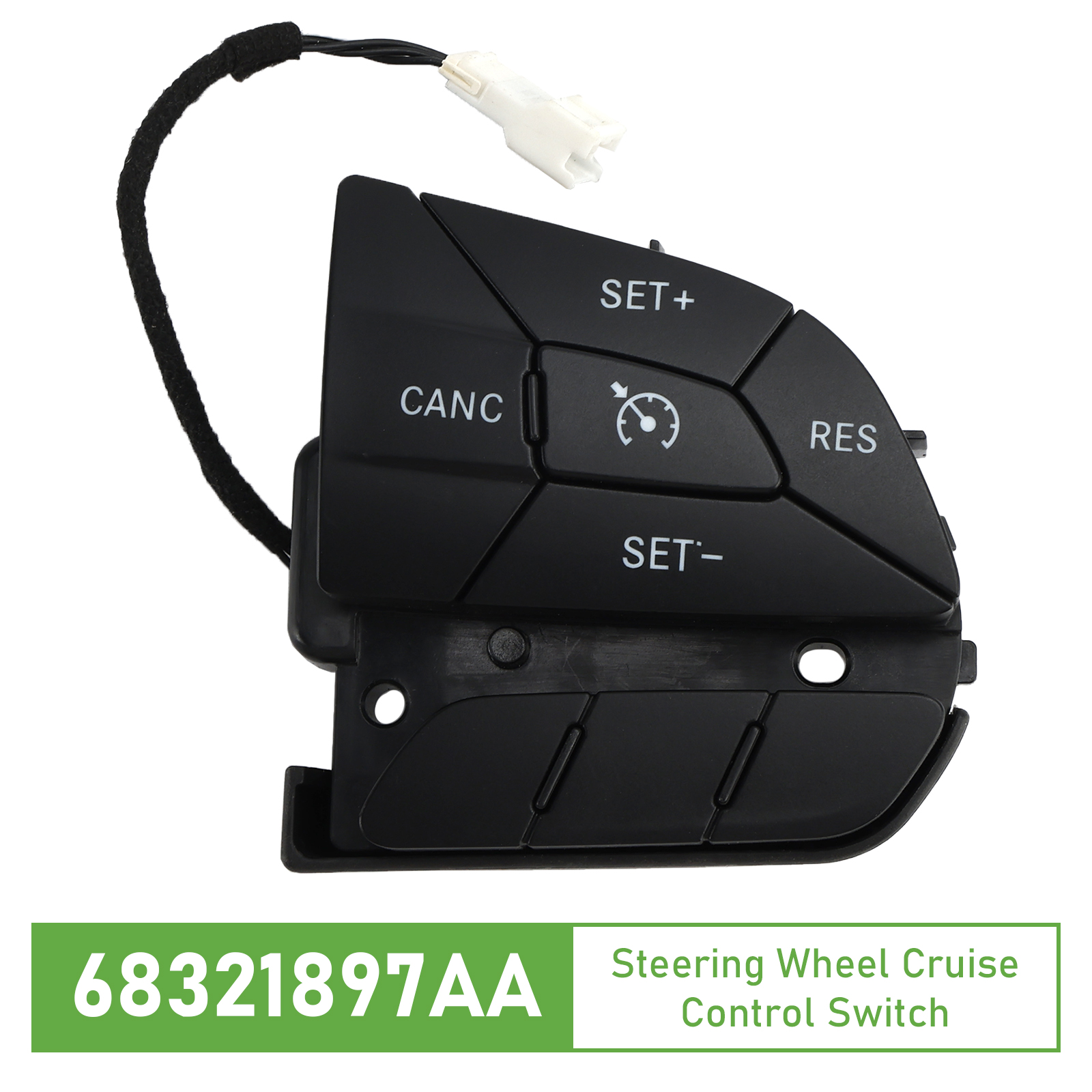 2014-2024 Jeep Cherokee Steering Wheel Cruise Control Switch 68321897AA Generic