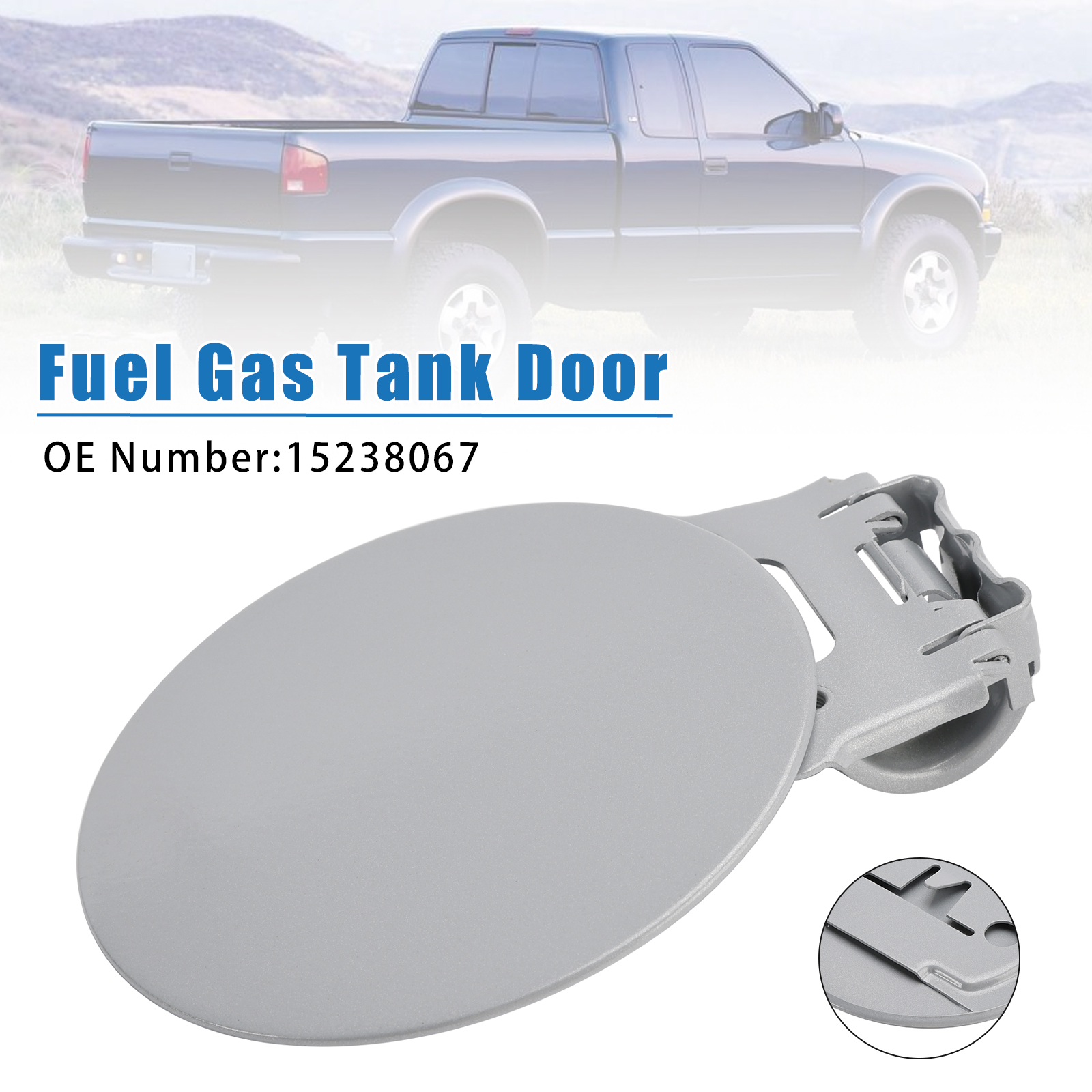 1996-2003 Oldsmobile Bravada Fuel Gas Tank Door 15238067 Generic