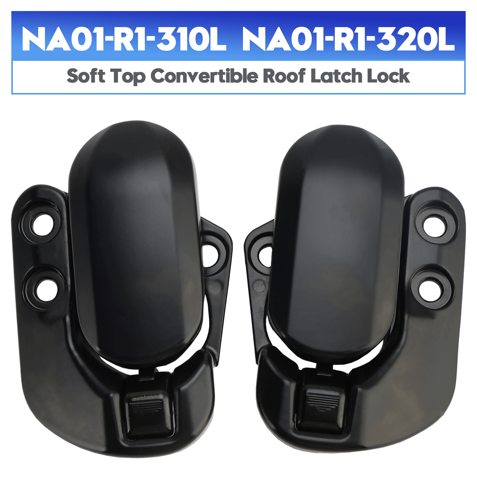 1990-2003 Mazda Miata Soft Top Convertible Roof Latch Lock NA01-R1-310L Generic