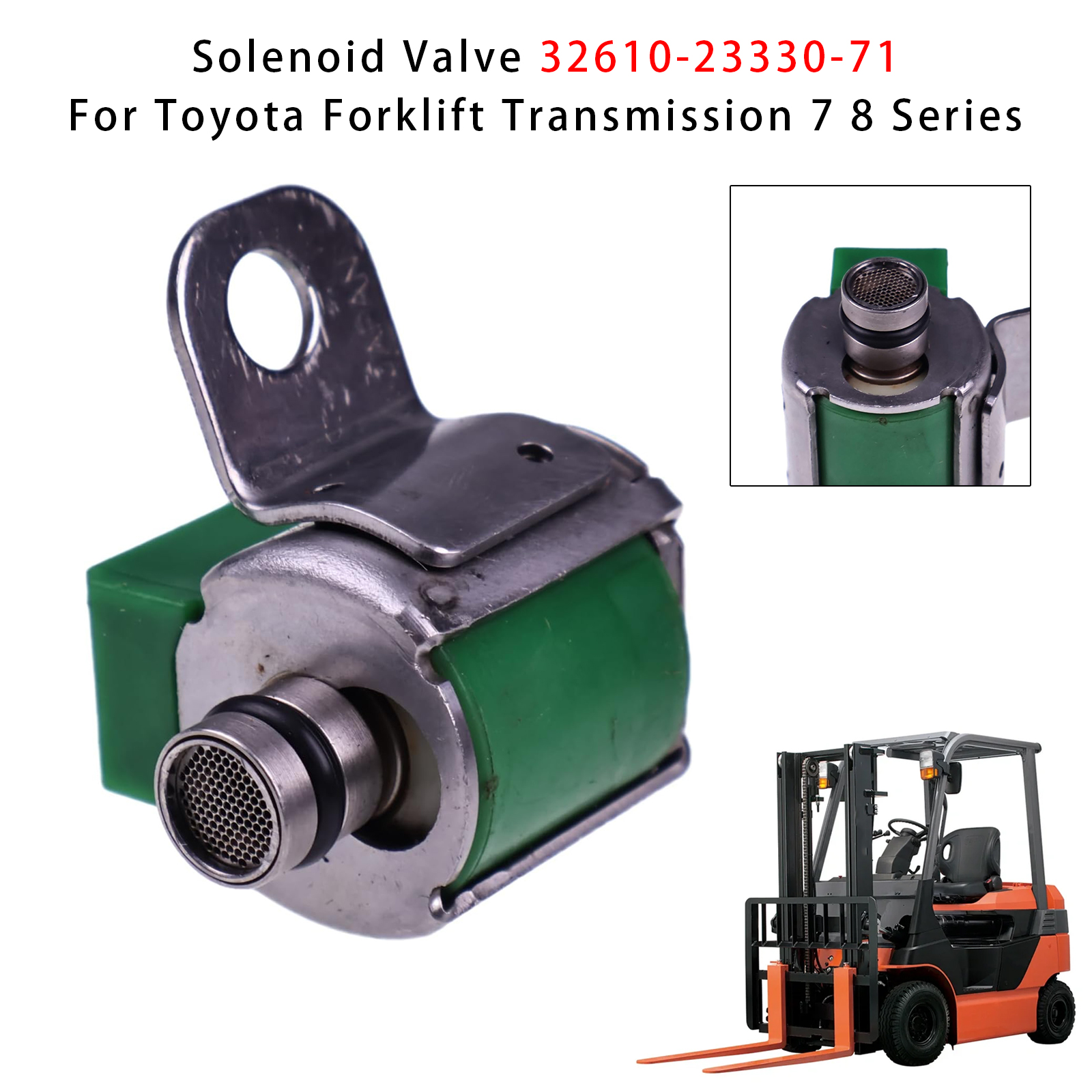 Toyota Forklift Transmission 7 8 Series Solenoid Valve 32610-23330-71 Generic